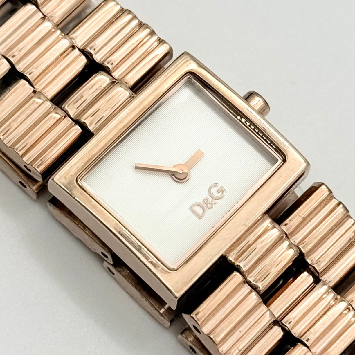 Dolce & Gabbana Check DW0341 Watch Rose Gold