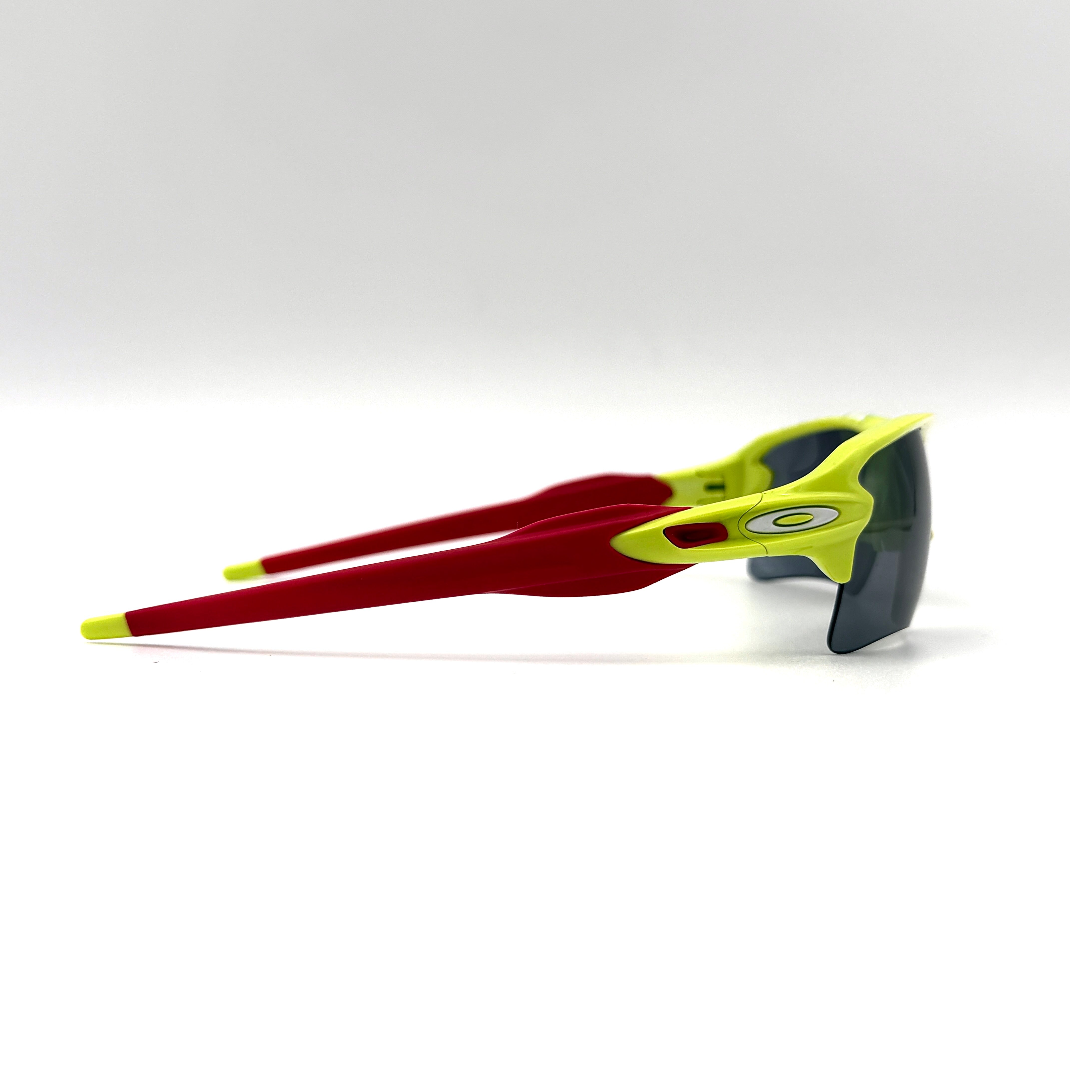Oakley Flak 2.0 Prizm Sunglasses Neon Yellow/Red (Staple Graffiti Collection)