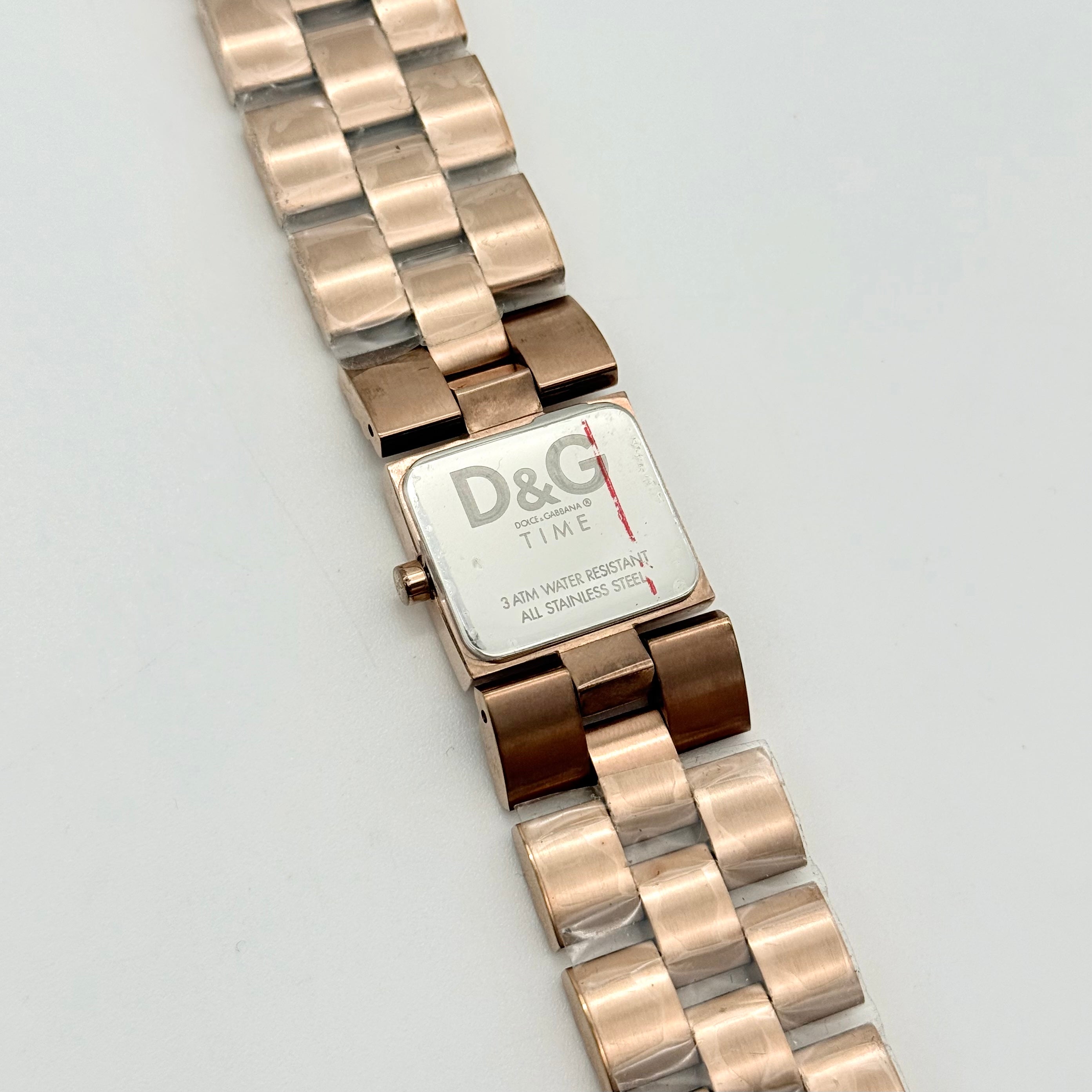 Dolce & Gabbana Check DW0341 Watch Rose Gold