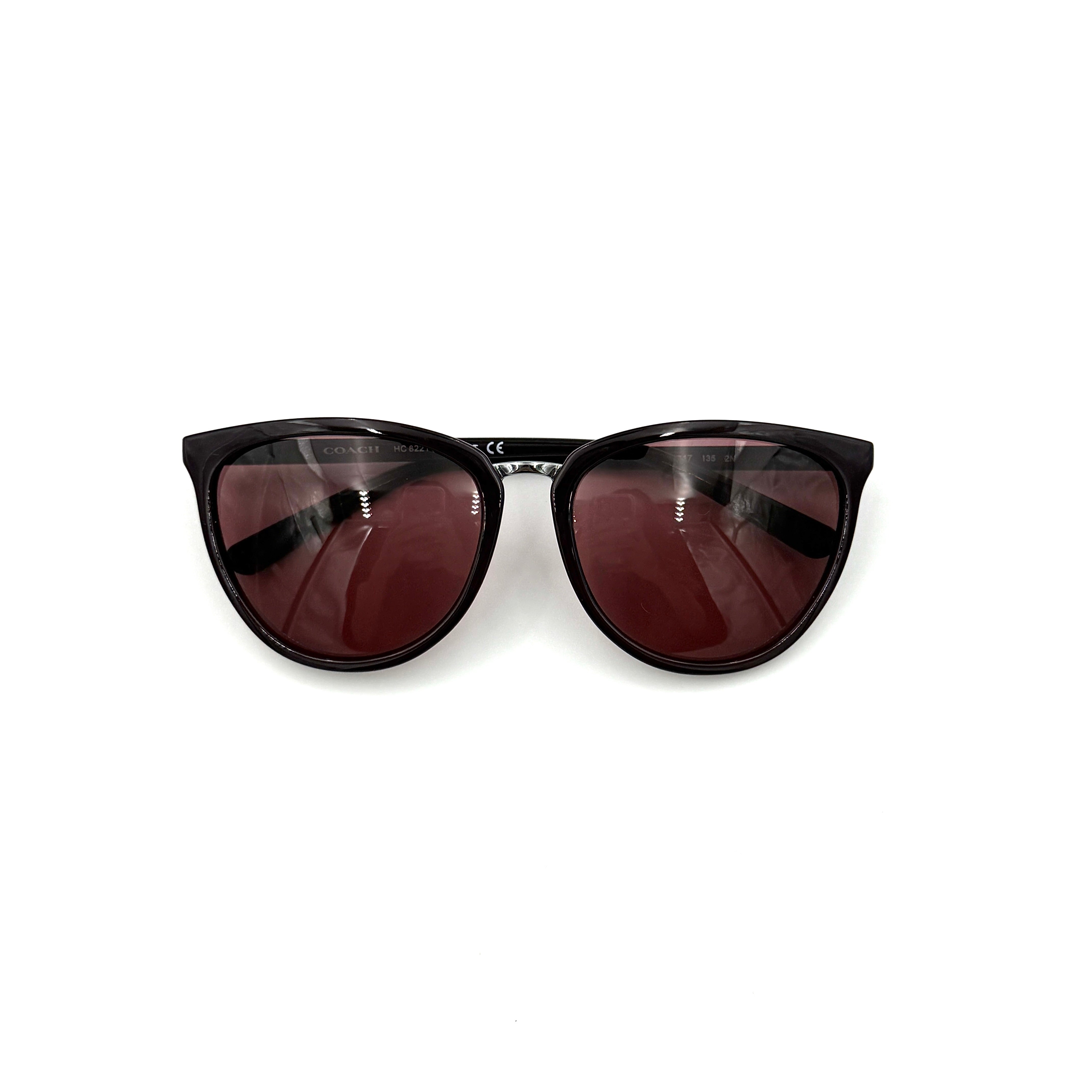Coach HC8221 Sunglasses Burgundy