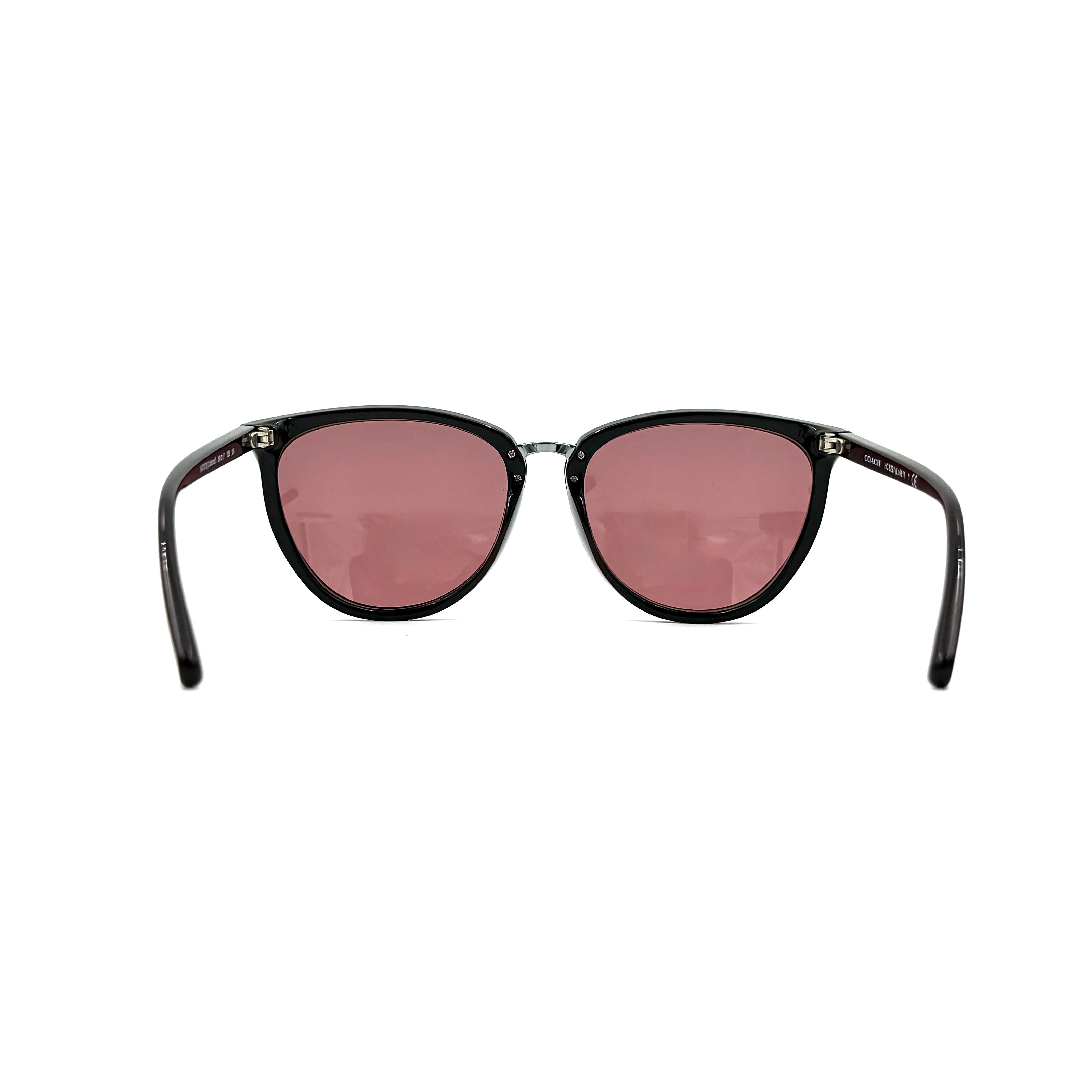 Coach HC8221 Sunglasses Burgundy