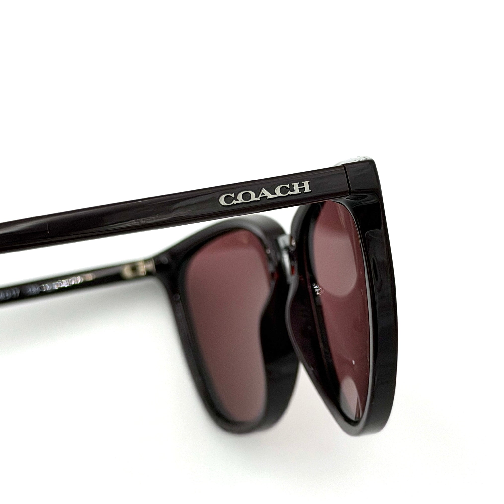 Coach HC8221 Sunglasses Burgundy