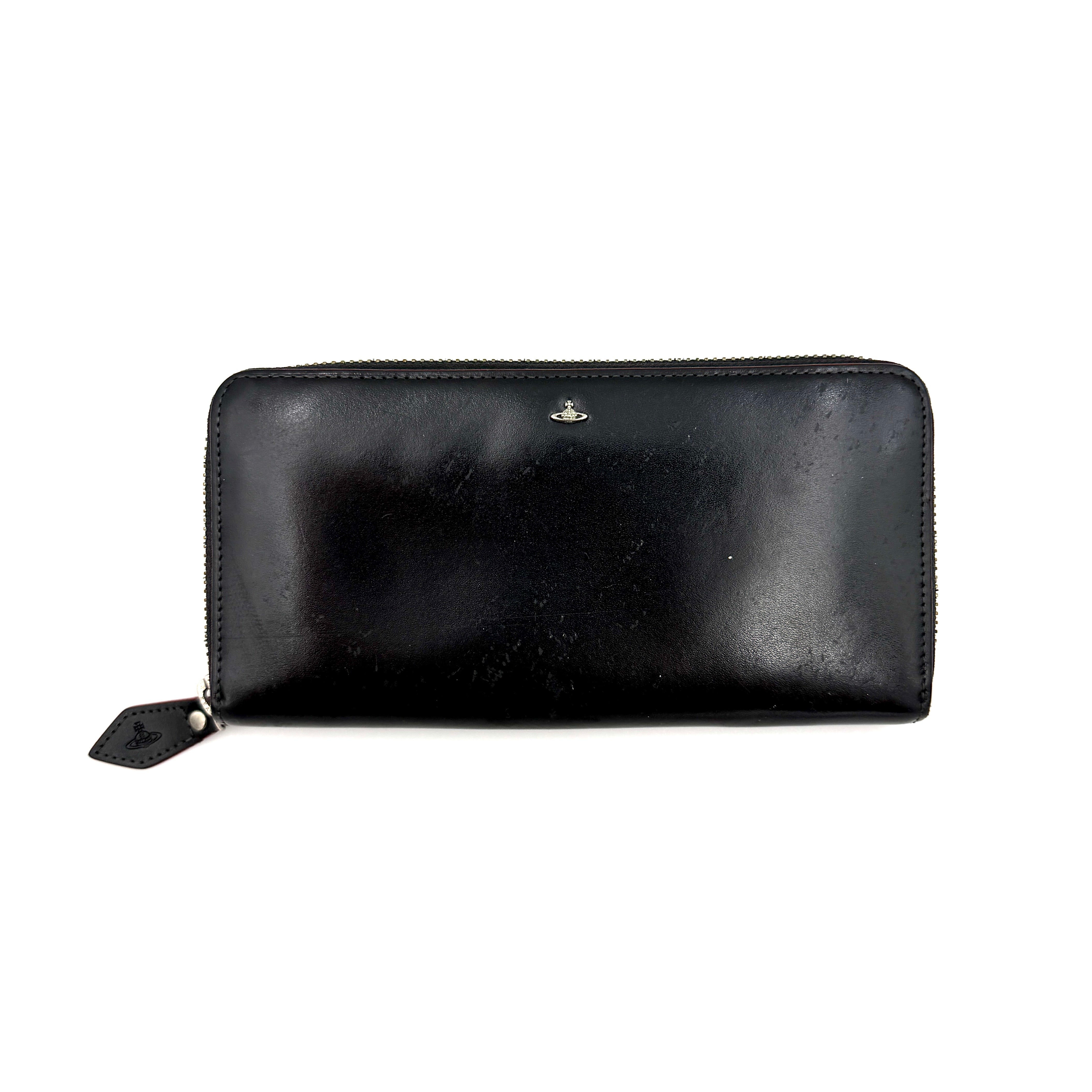 Vivienne Westwood Mini Orb Long Wallet Black