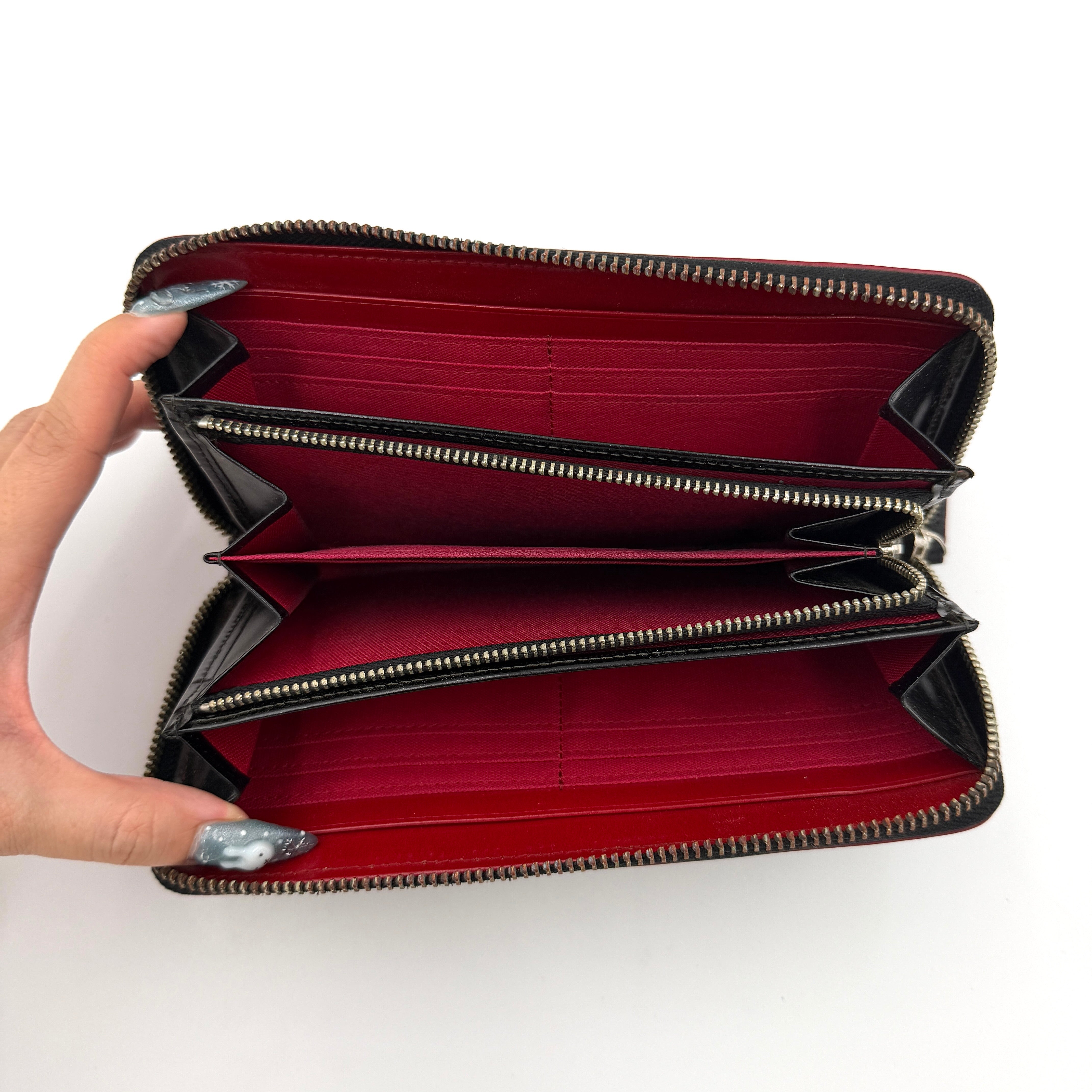 Vivienne Westwood Mini Orb Long Wallet Black