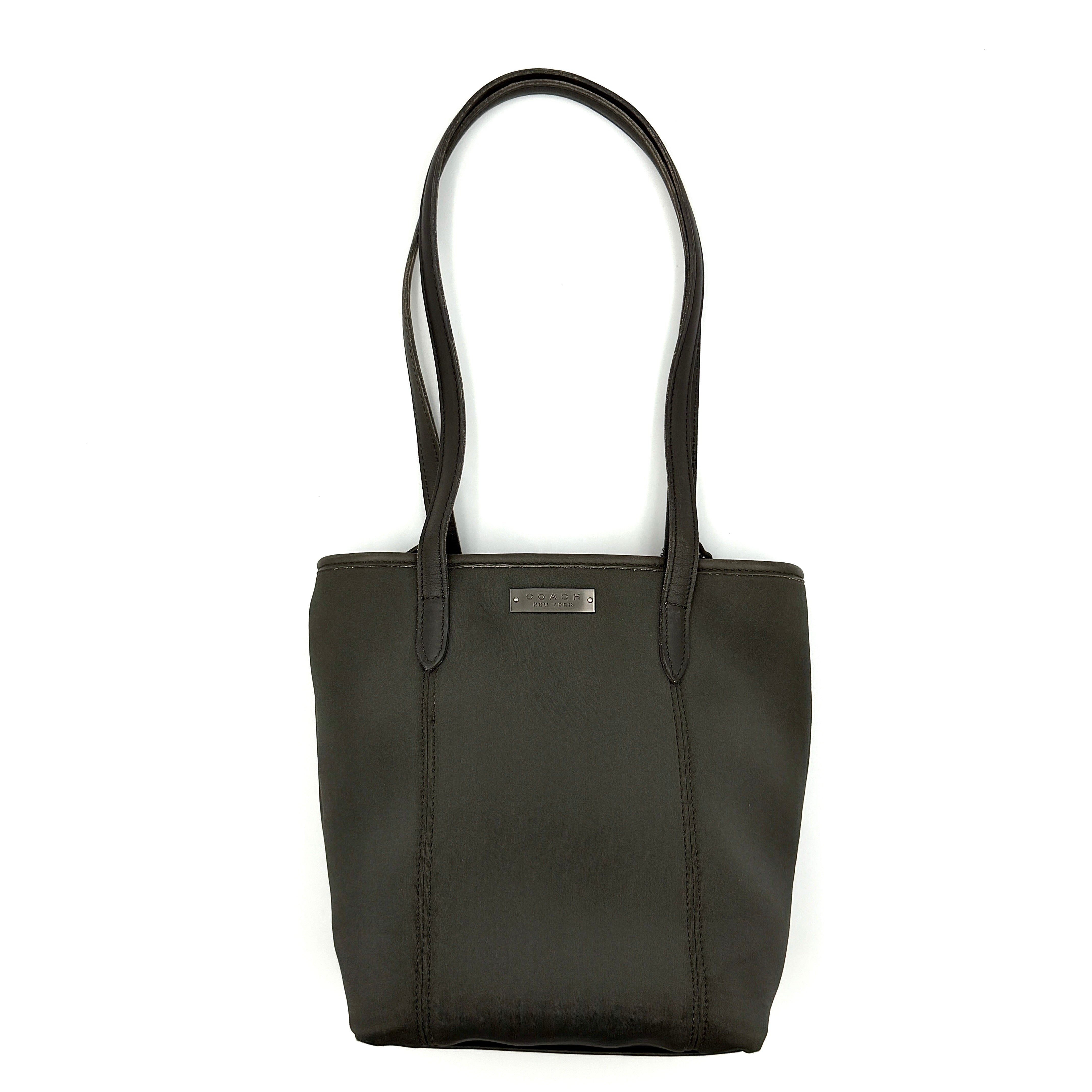Coach New York Neoprene Tote Bag Grey