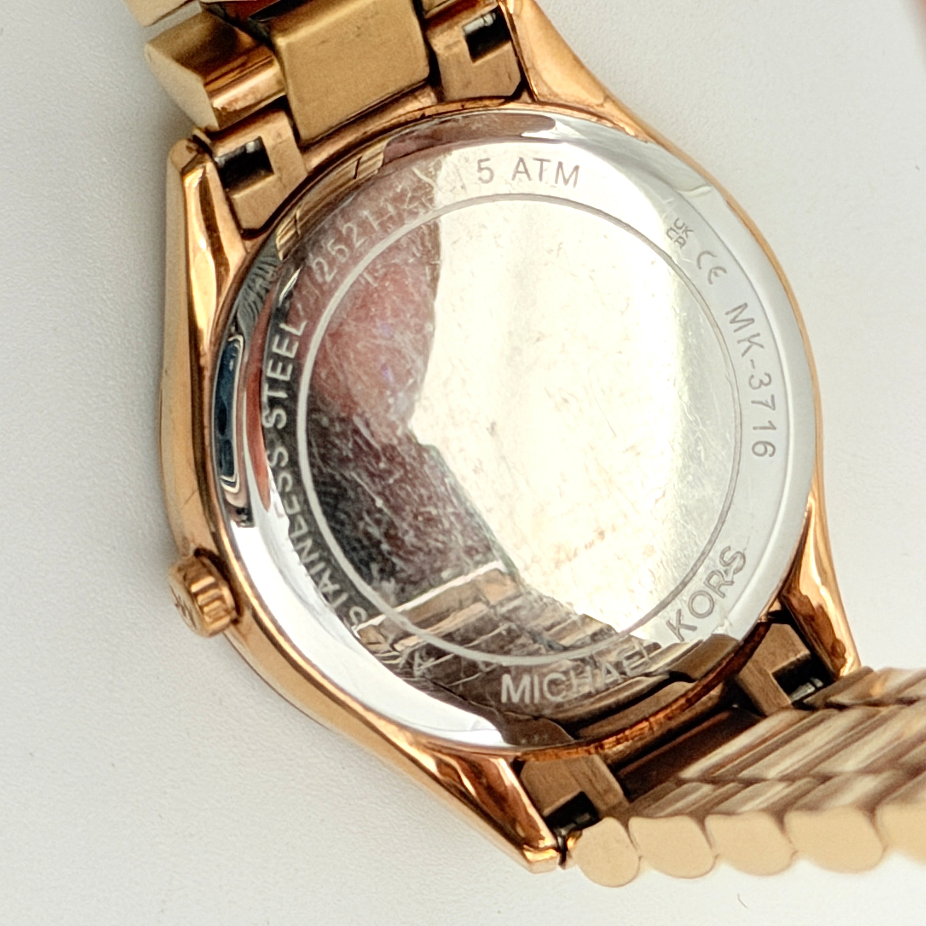 Michael Kors Lauryn MK3716 Watch Rose Gold