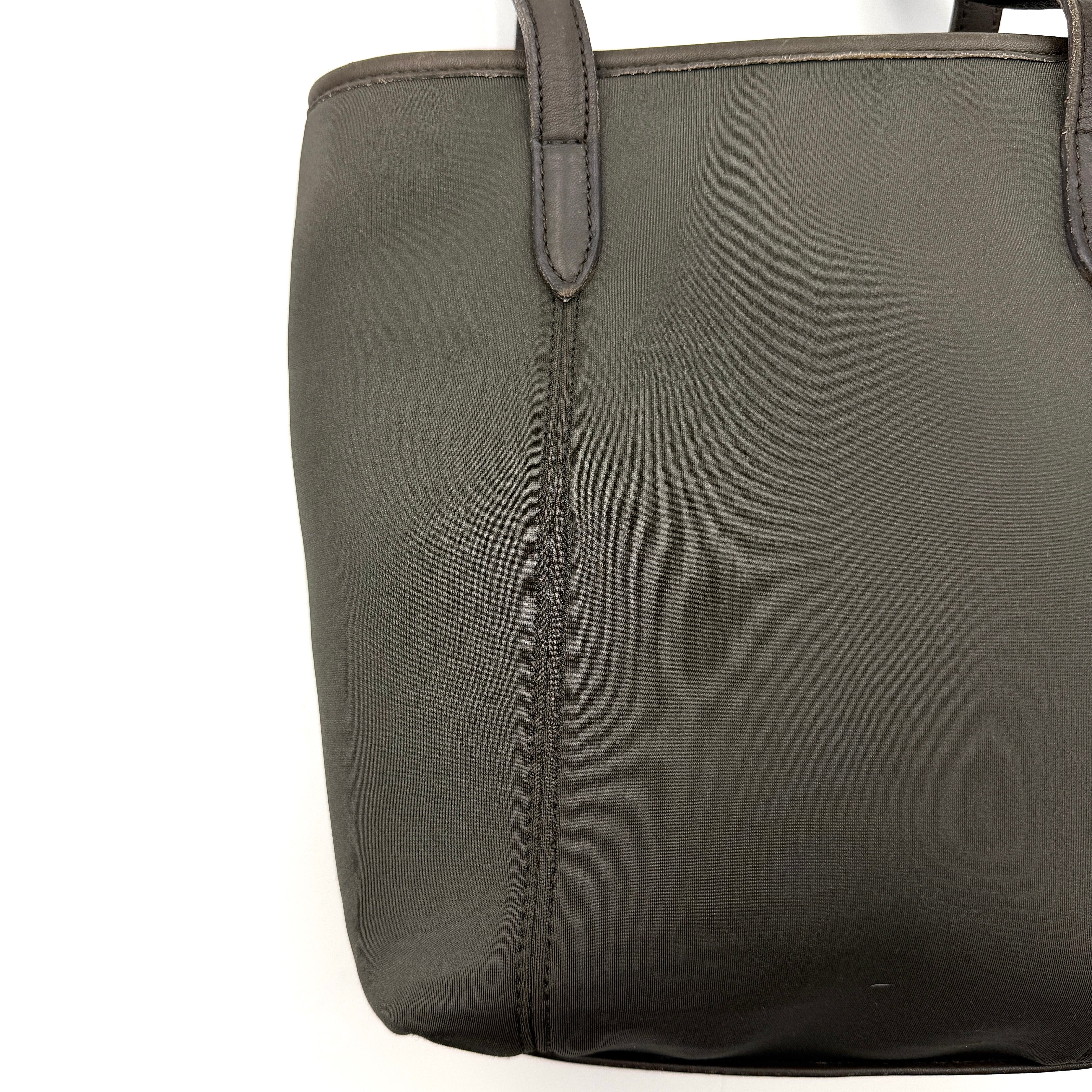 Coach New York Neoprene Tote Bag Grey