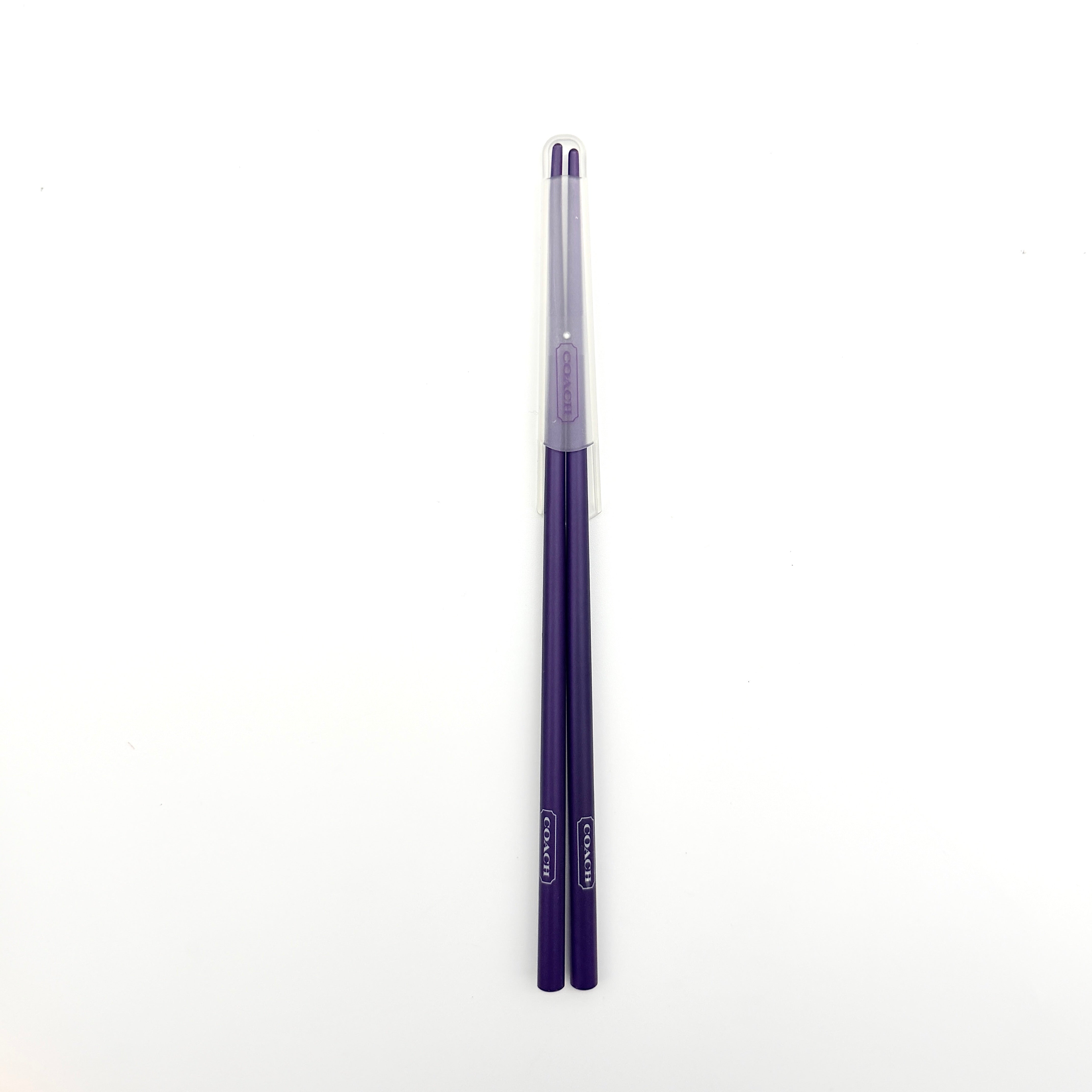 Coach Limited Edition Novelty Chopsticks Purple