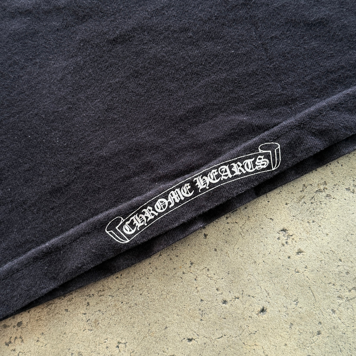 (S) Chrome Hearts United Arrows Dagger T Shirt Black
