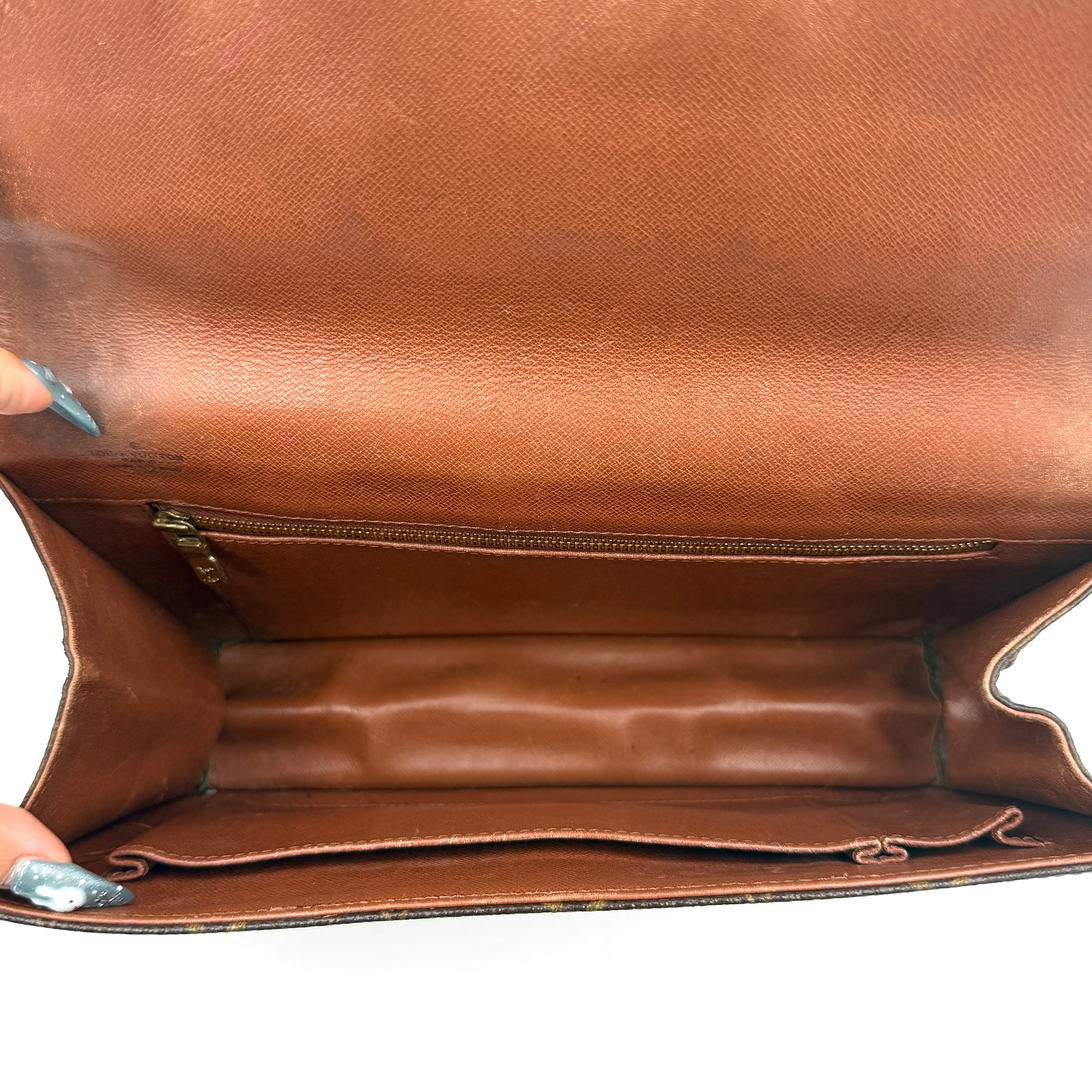 Louis Vuitton Monogram Pochette Dame Clutch Bag