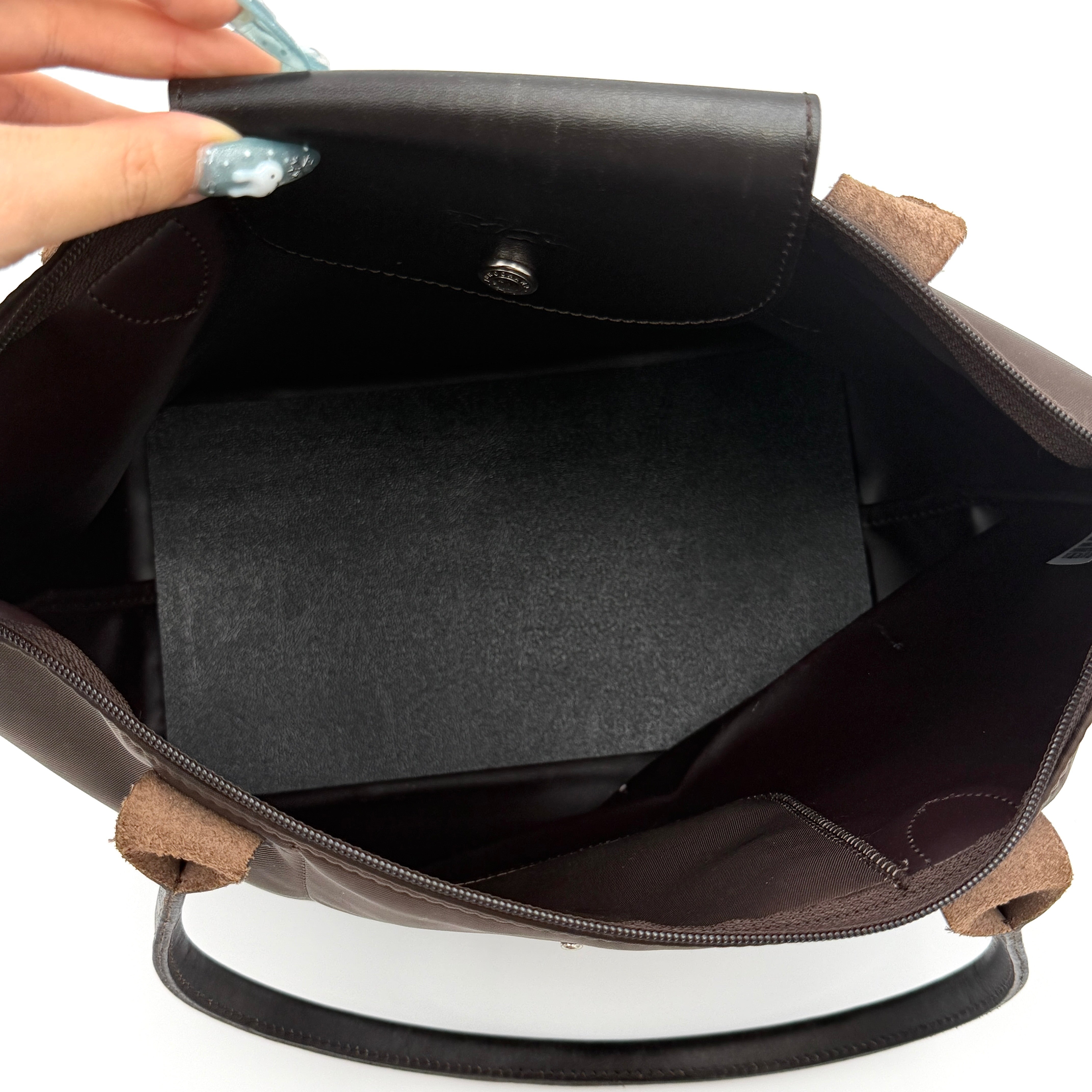 Longchamp Le Pliage Original Tote Bag Brown