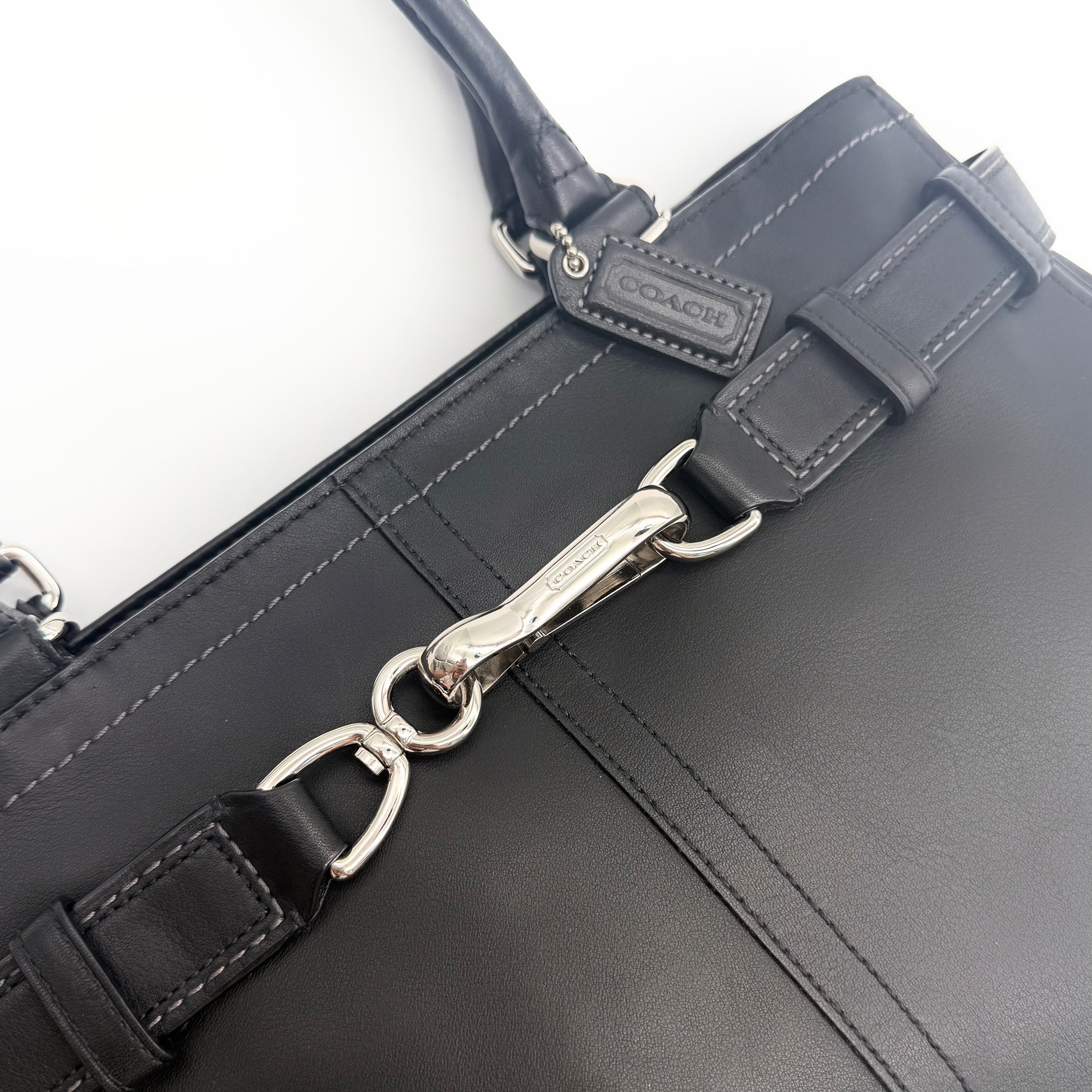 Coach Hampton Carryall Shoulder Bag Black
