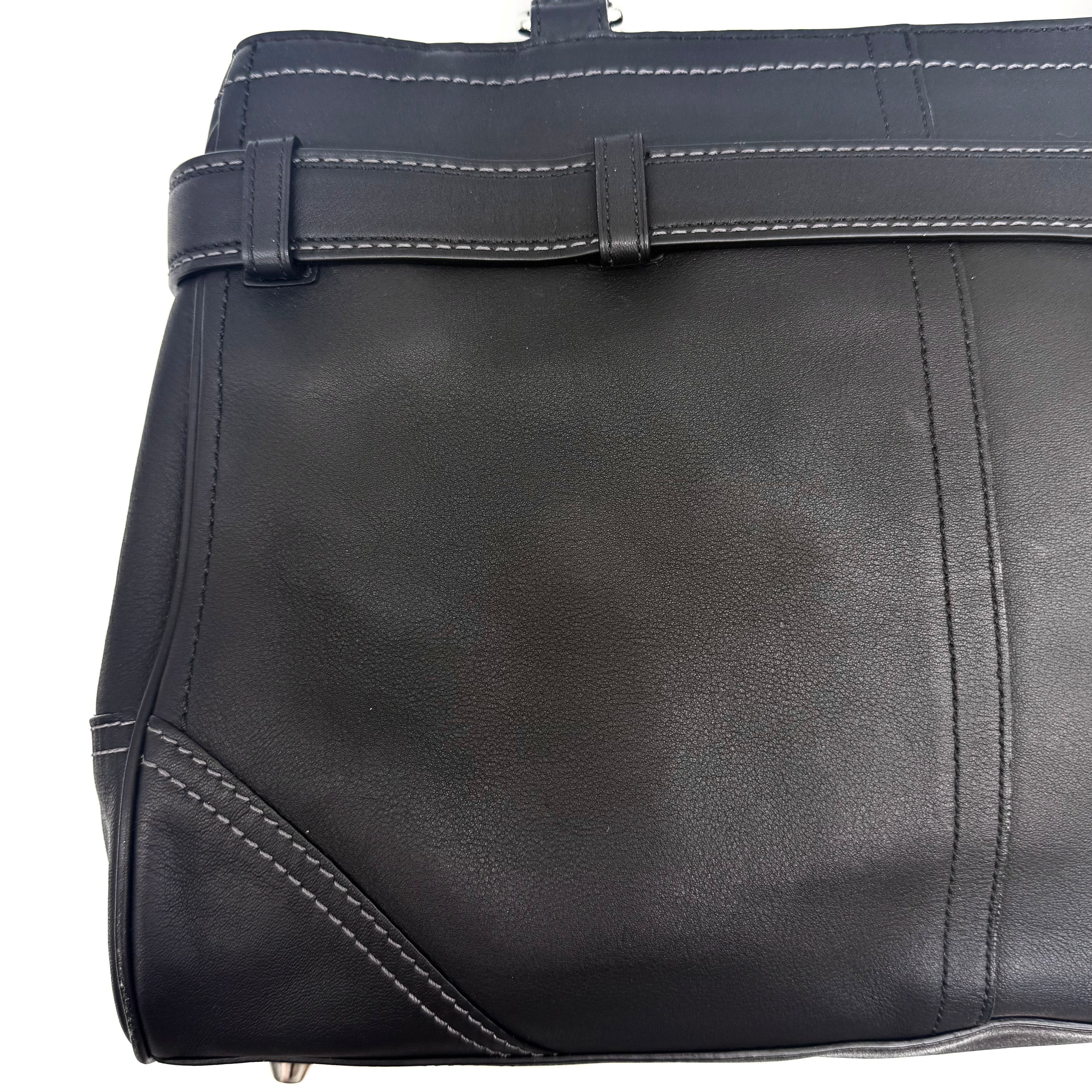 Coach Hampton Carryall Shoulder Bag Black