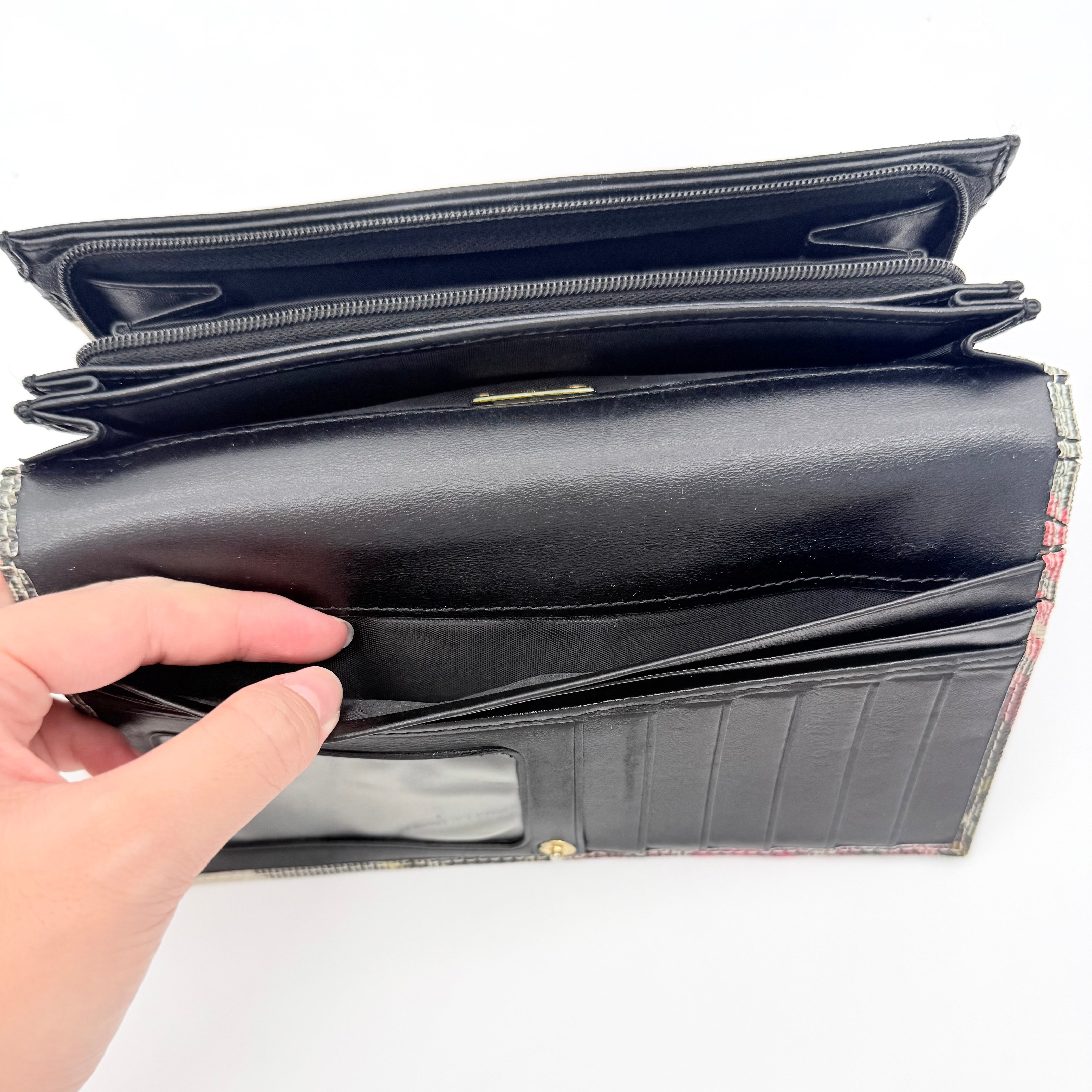 Vivienne Westwood Signature Orb Tartan Wallet Multi