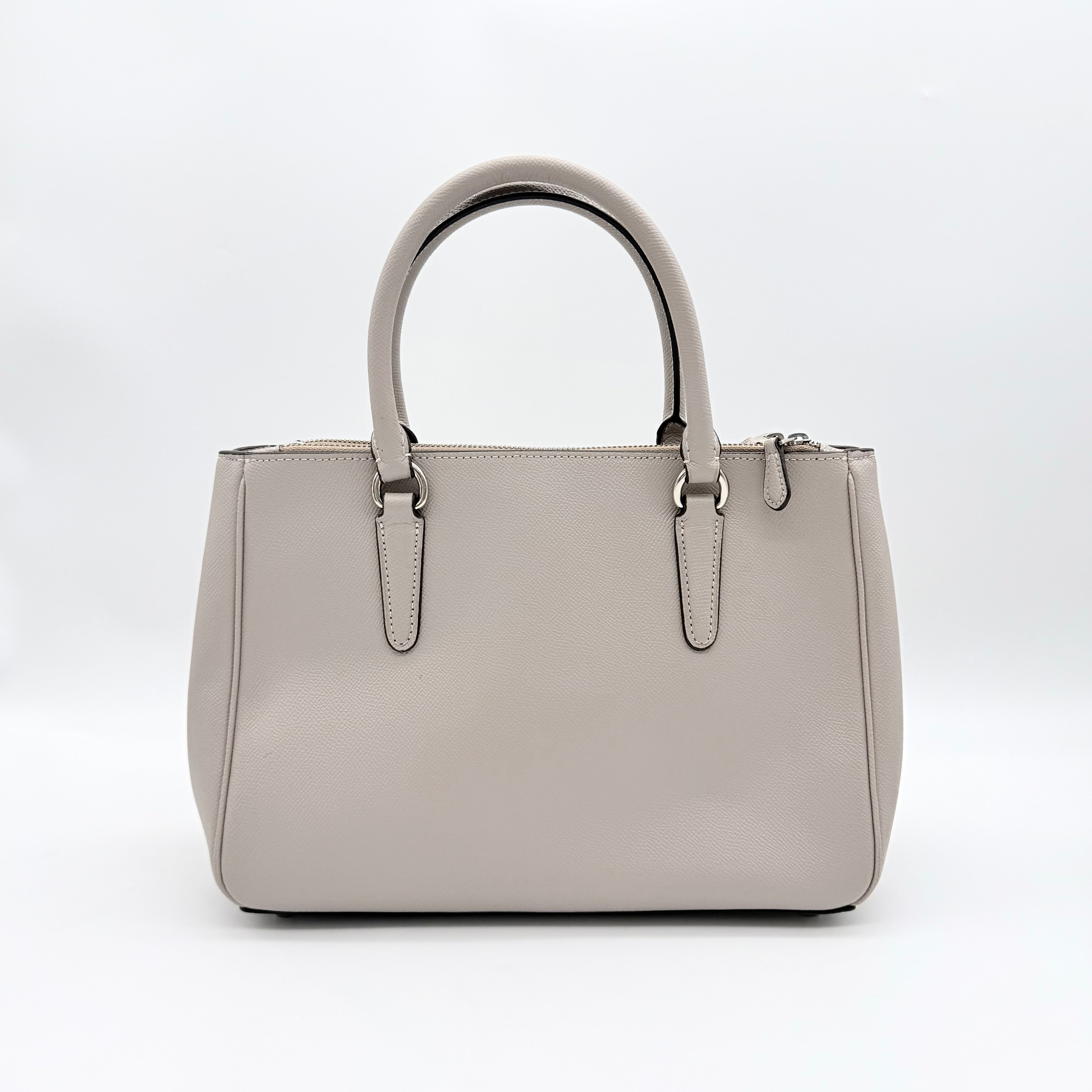 Coach 2Way Surrey Carryall Handbag Grey