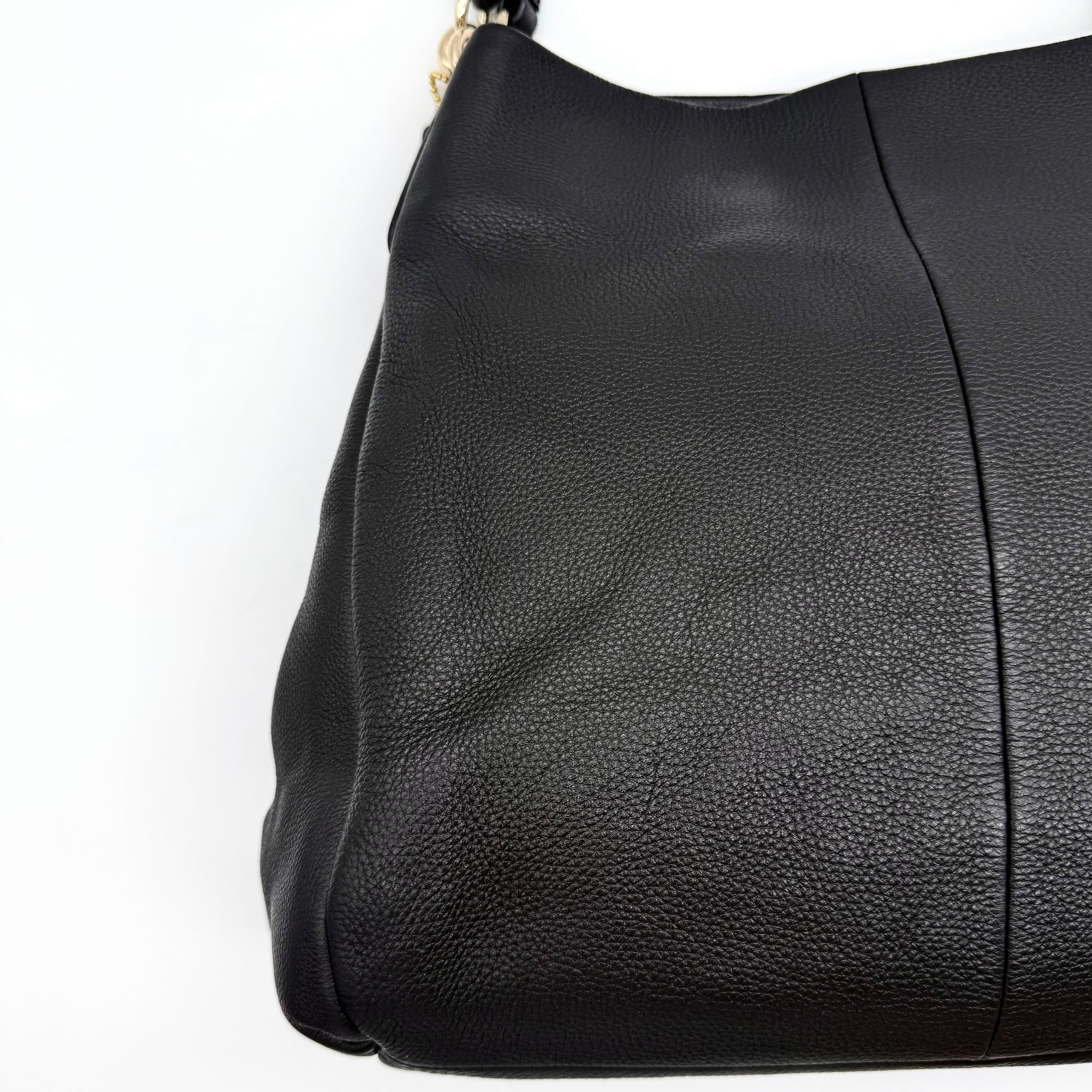 Coach Madison Phoebe Shoulder Bag Black