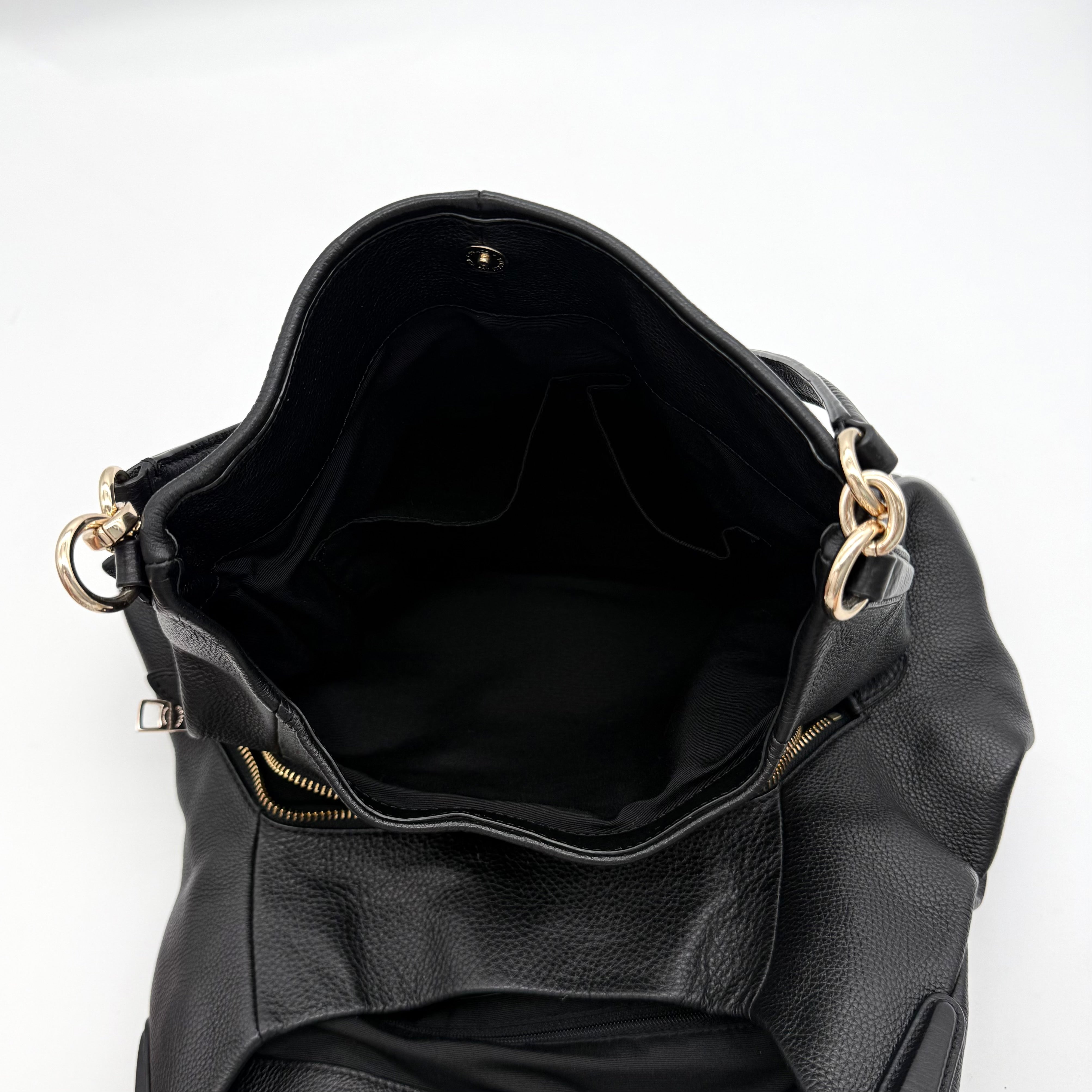 Coach Madison Phoebe Shoulder Bag Black