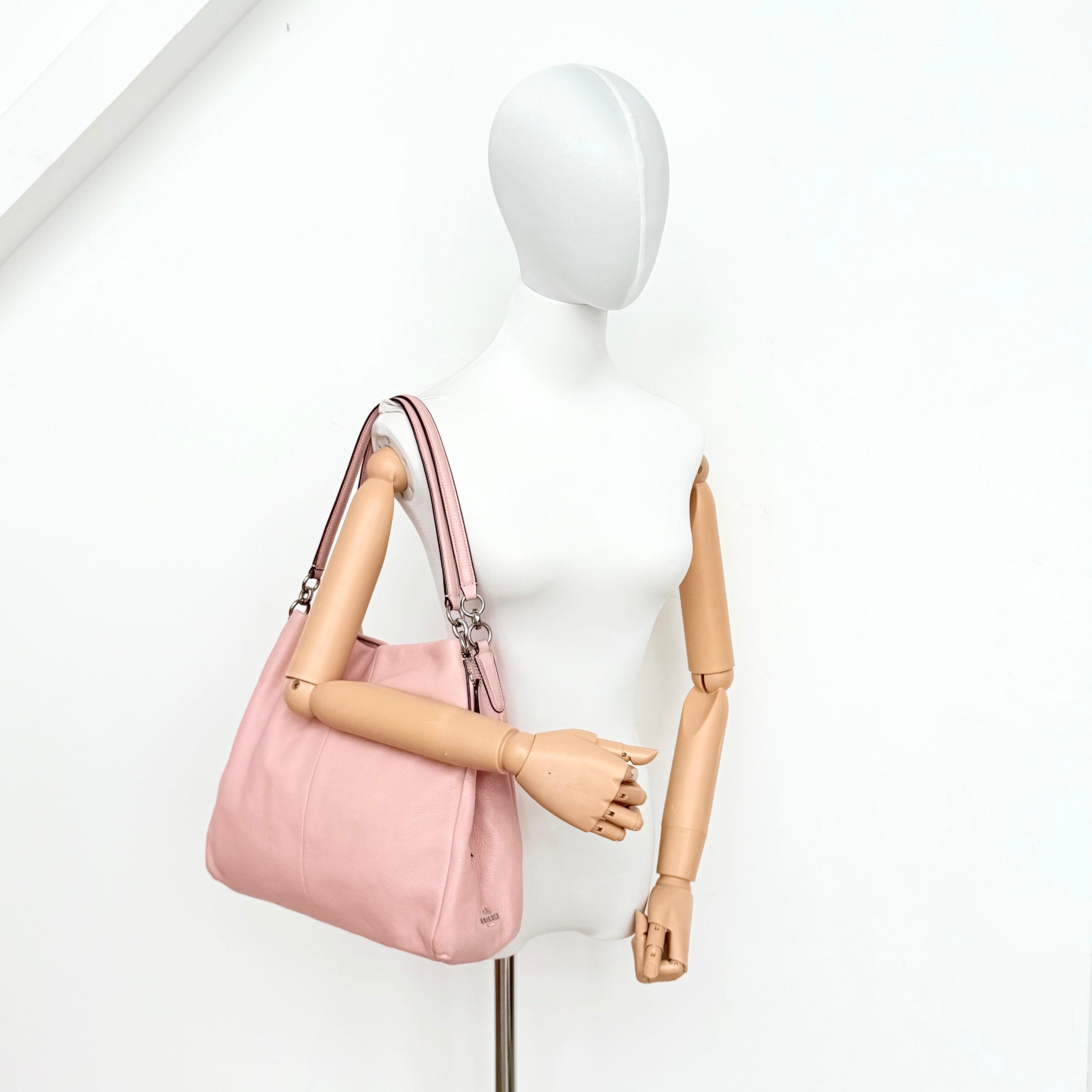 Coach Madison Phoebe Shoulder Bag Pink