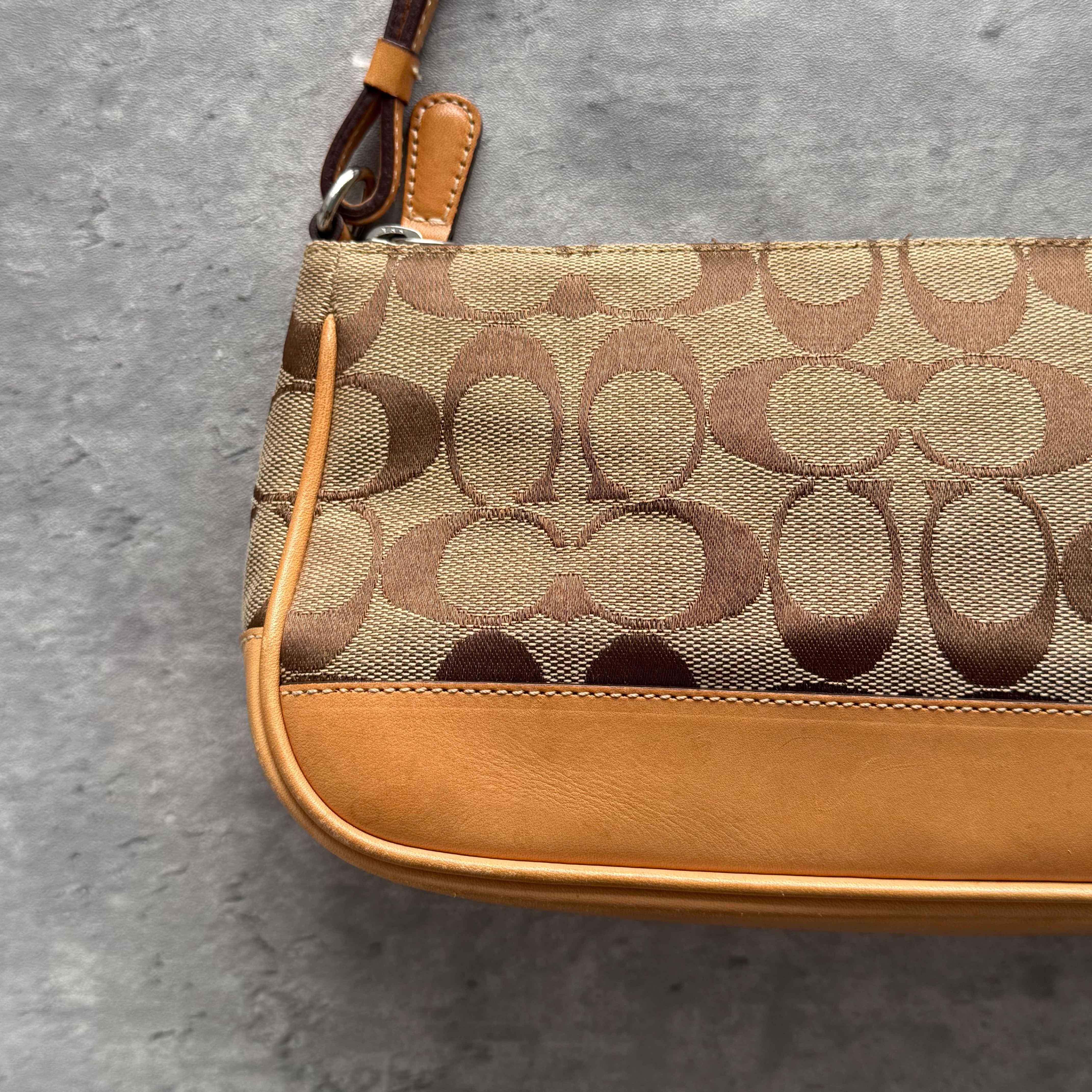 Coach Y2K Demi Shoulder Bag Tan