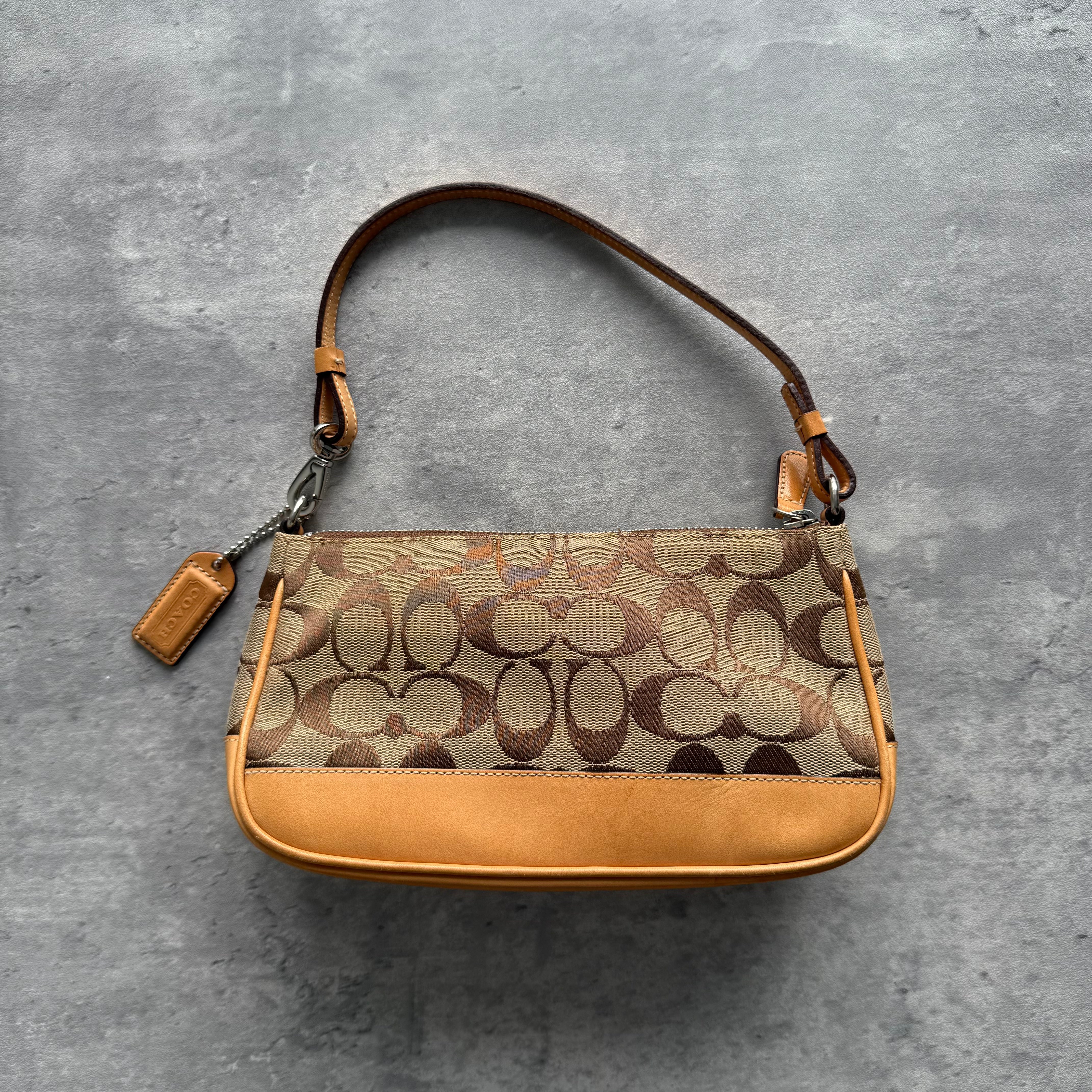 Coach Y2K Demi Shoulder Bag Tan