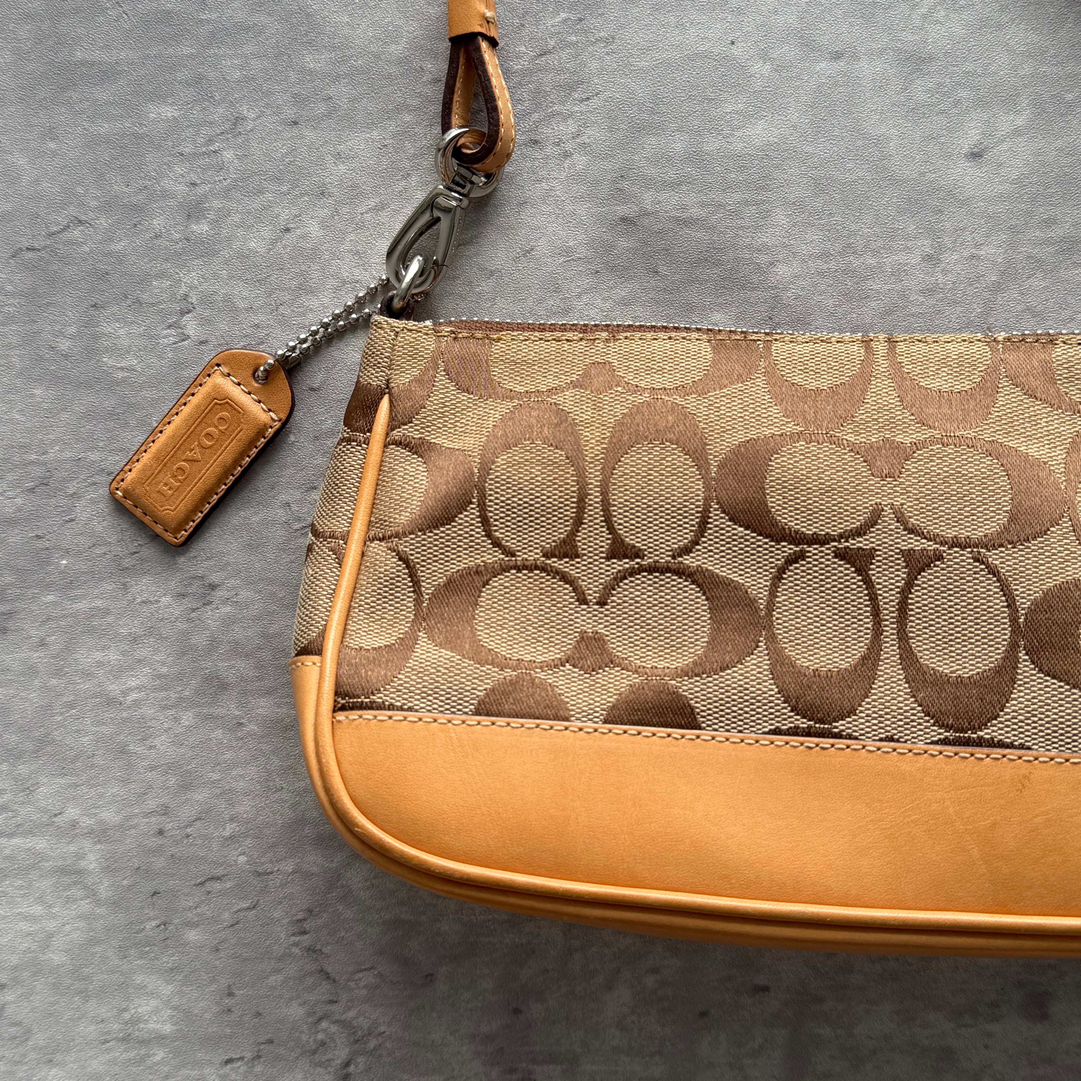 Coach Y2K Demi Shoulder Bag Tan
