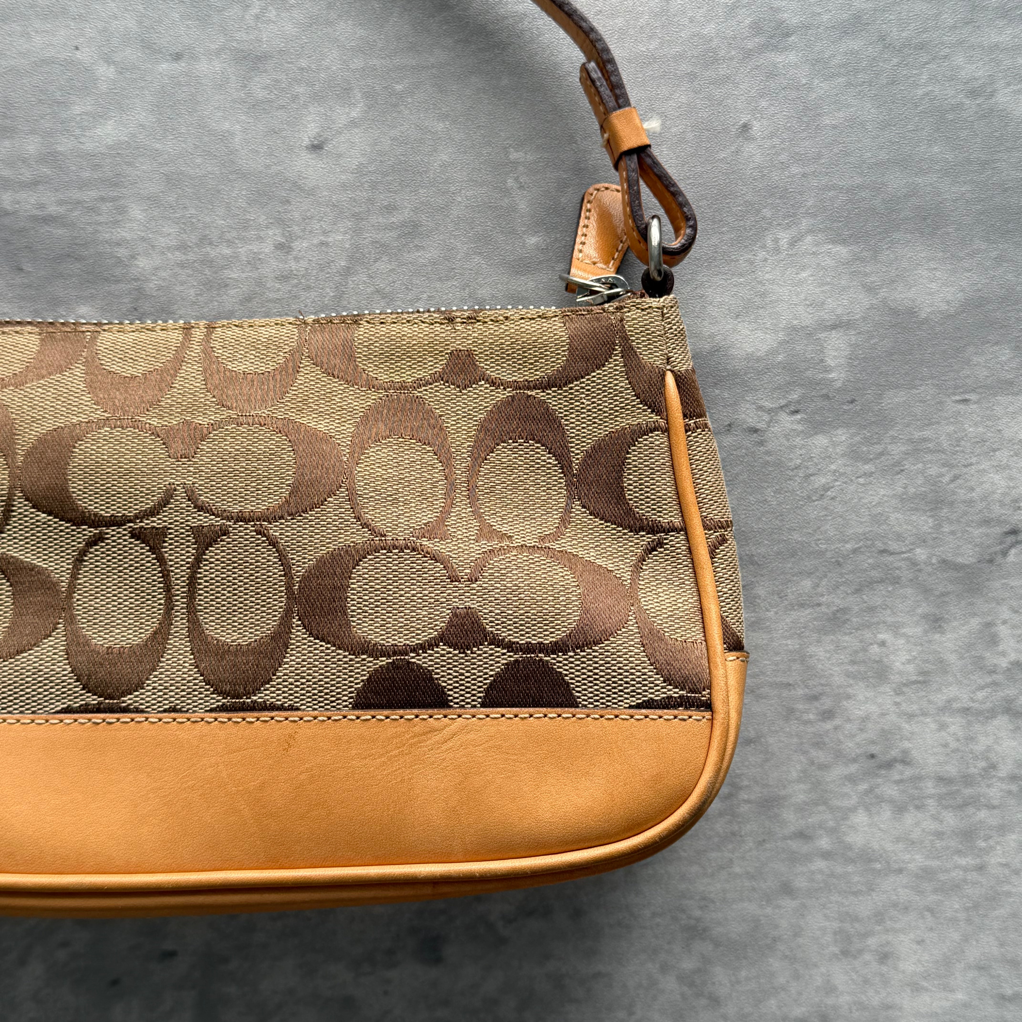 Coach Y2K Demi Shoulder Bag Tan