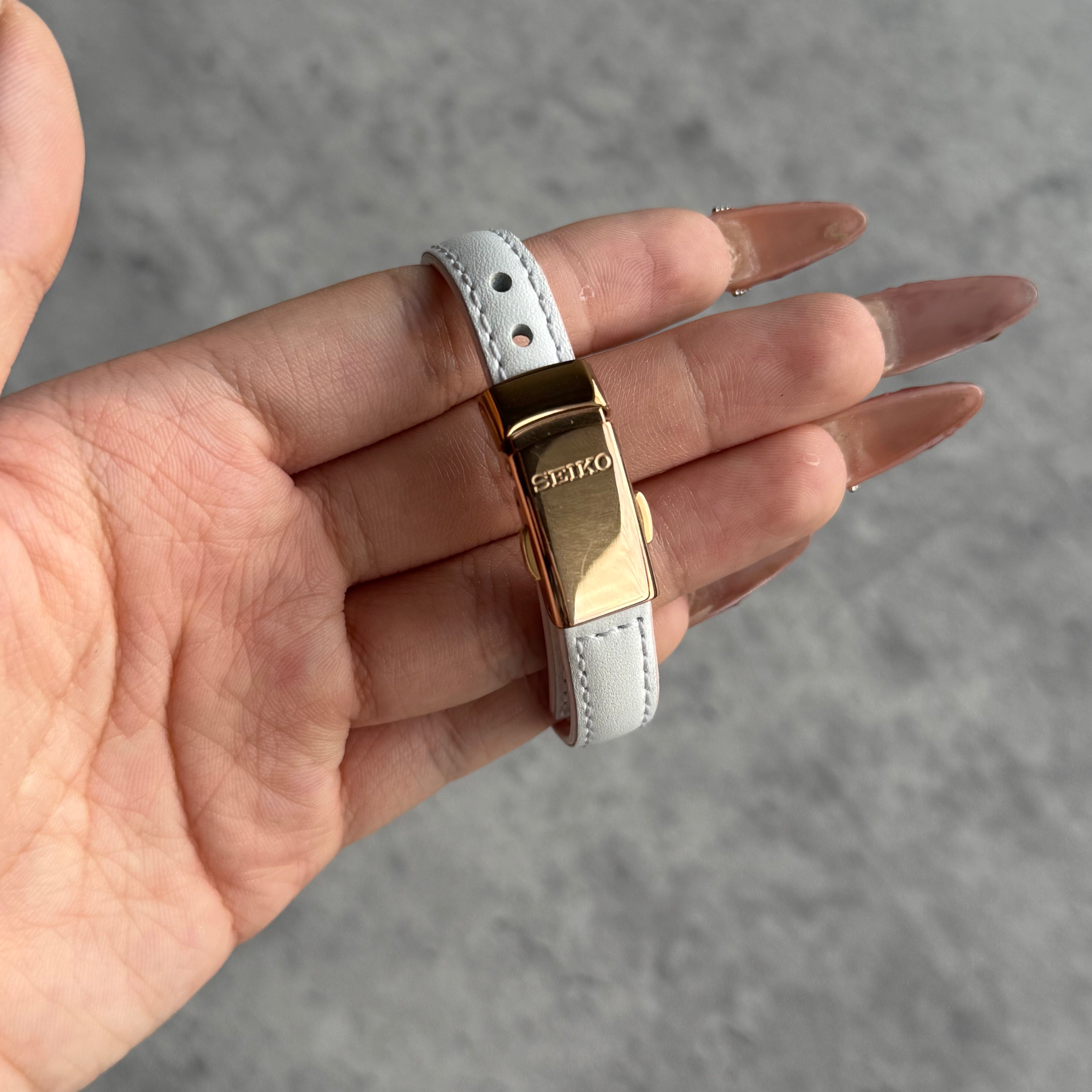 Seiko Sakura Blooming Limited Watch Rose Gold/White
