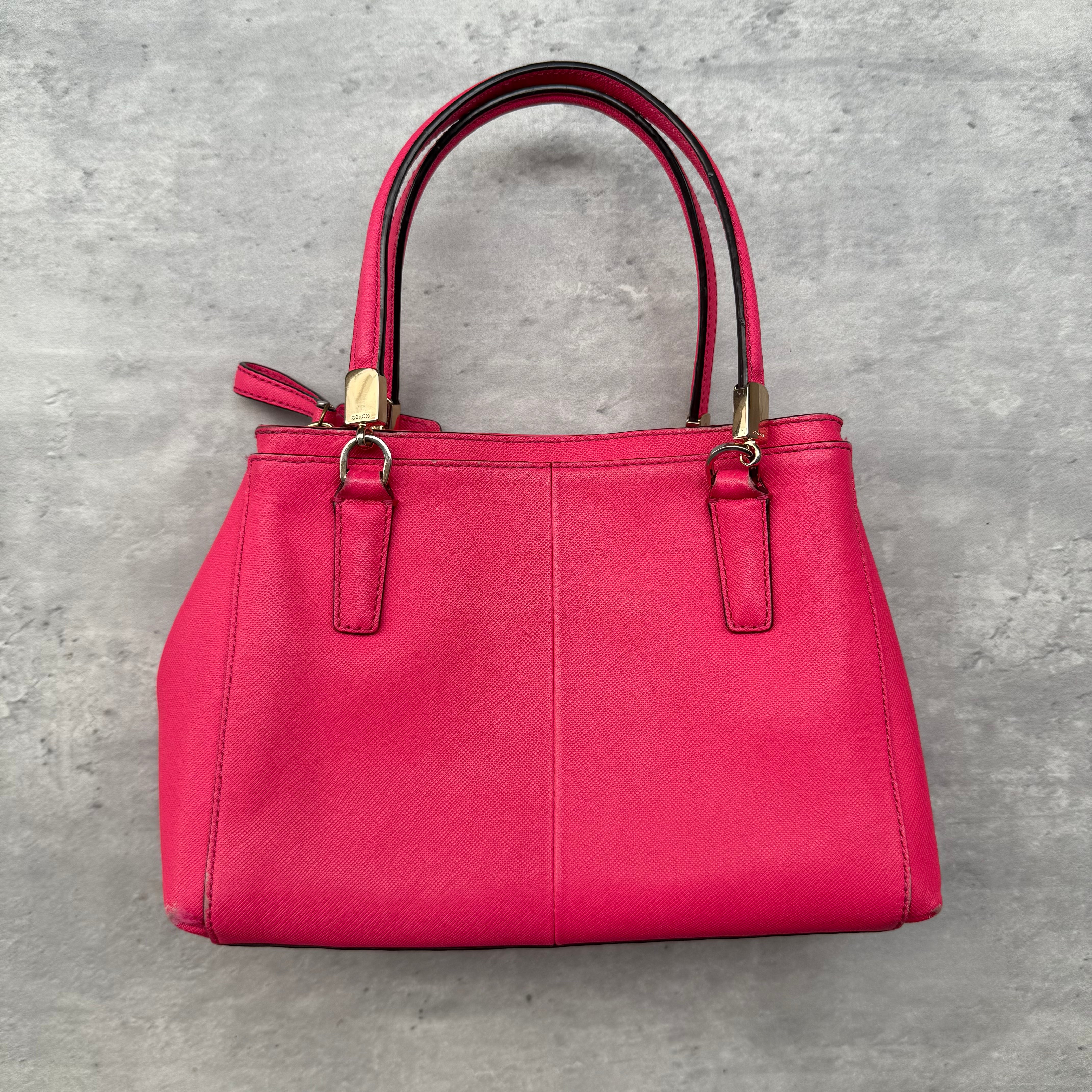 Coach 2Way Mini Christie Carryall HandBag Pink
