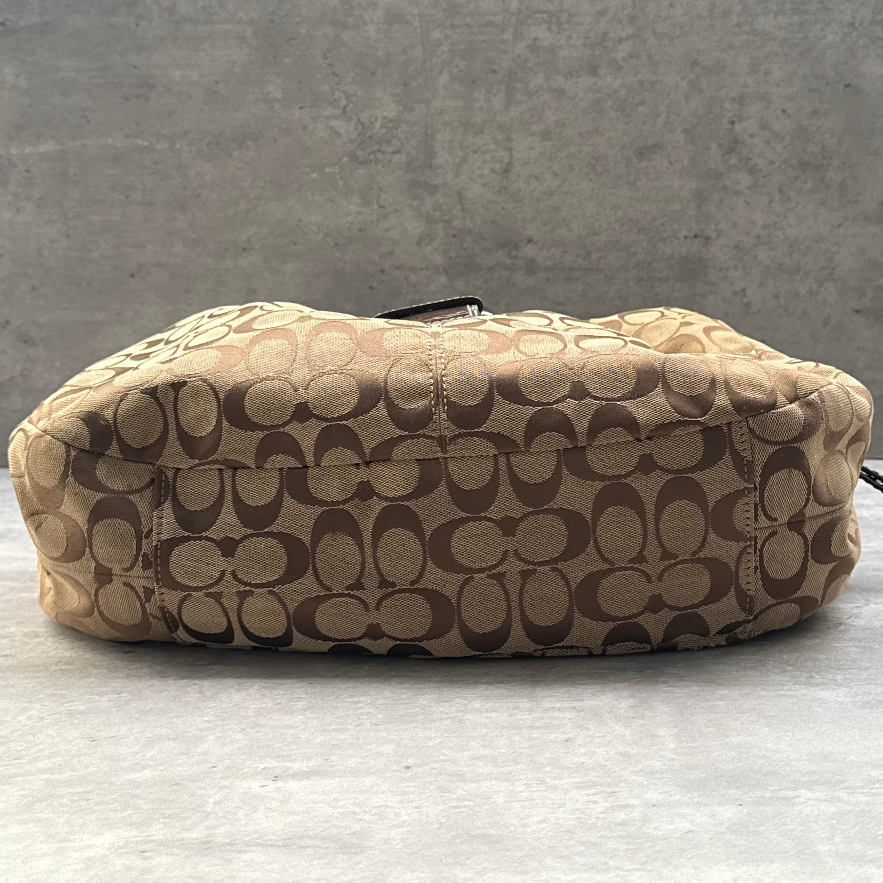 Coach Y2K Soho Hobo Buckle ShoulderBag Brown/Beige