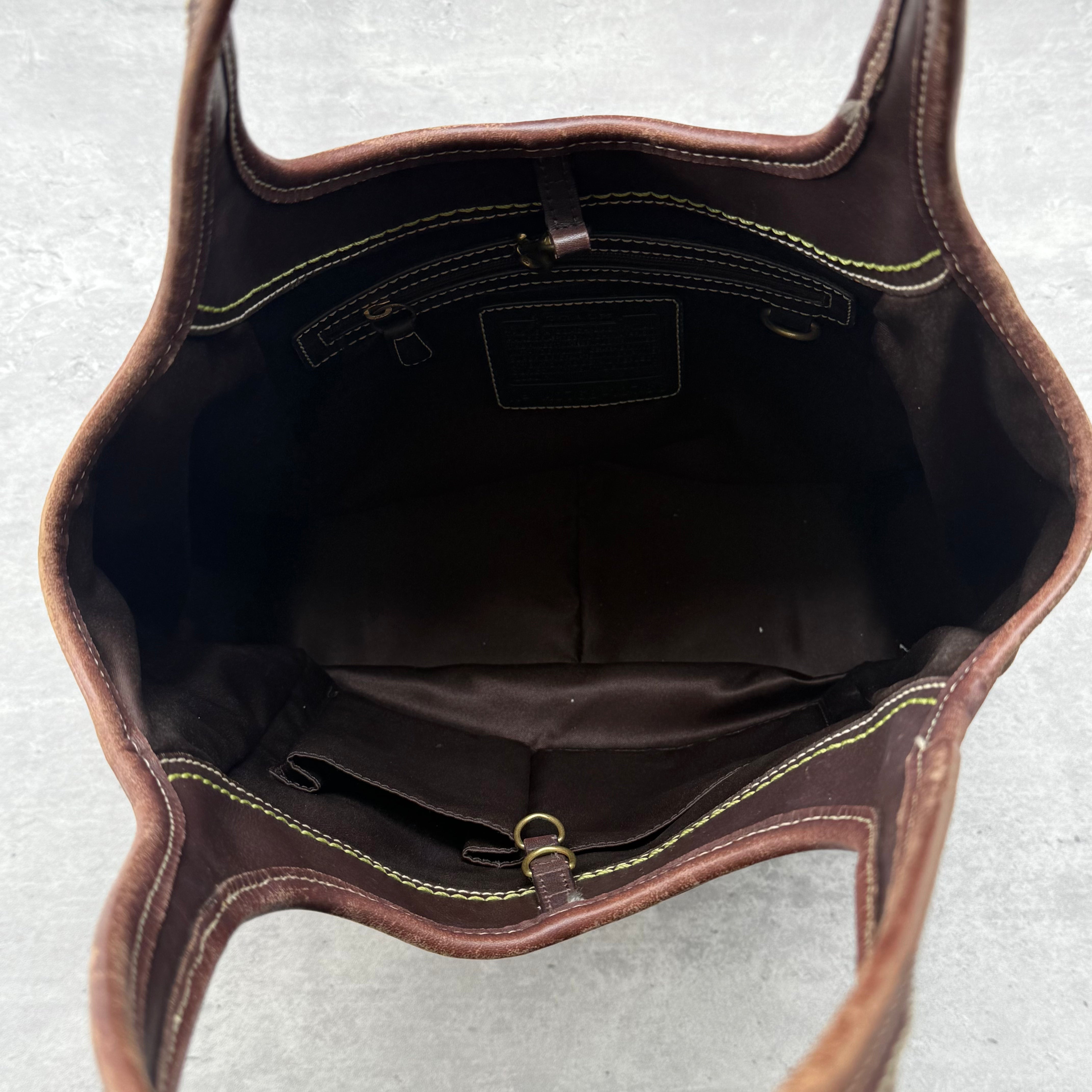 Coach Signature Ergo Tote Bag Brown/Beige