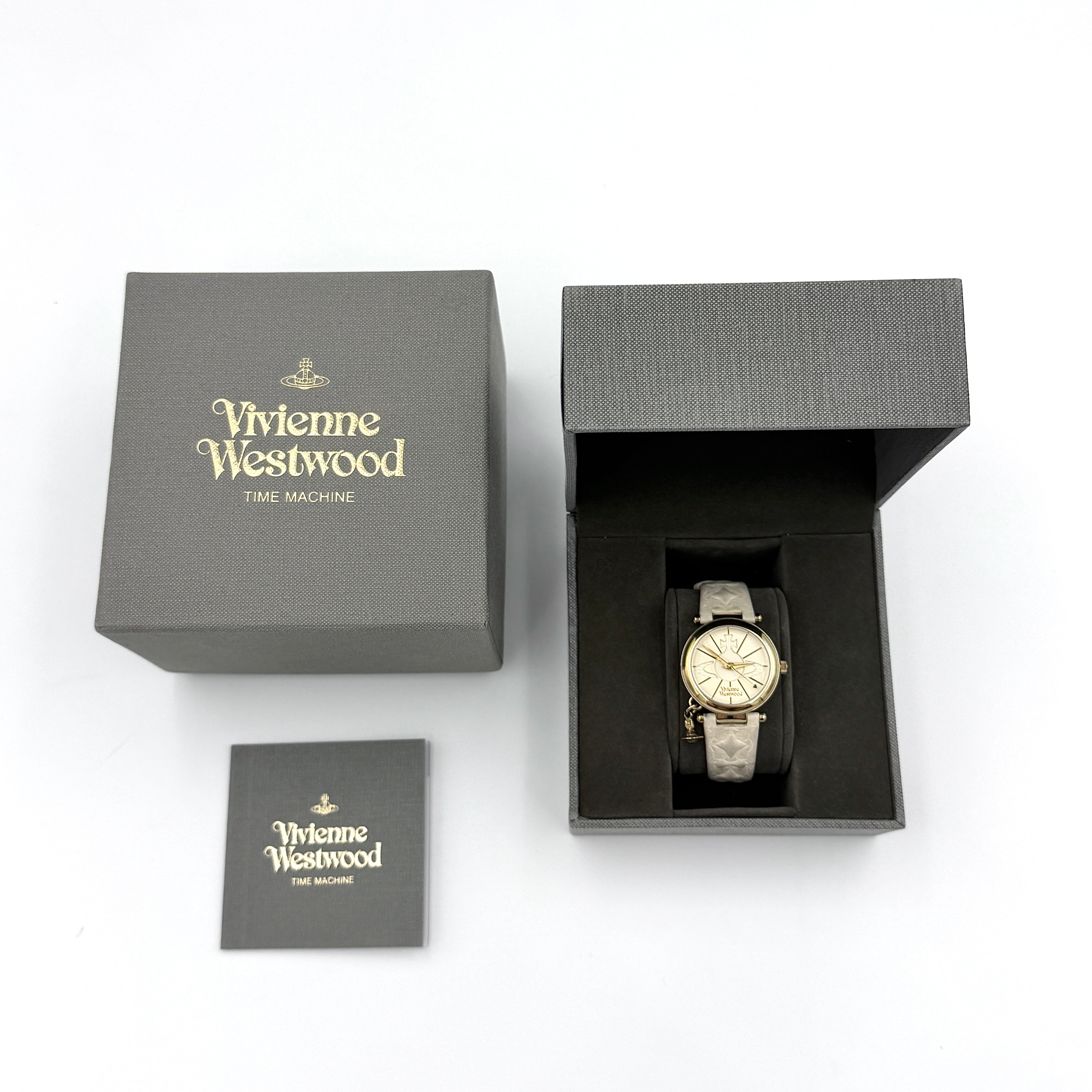 Vivienne Westwood Orb VV006WHWH Watch Gold/Beige