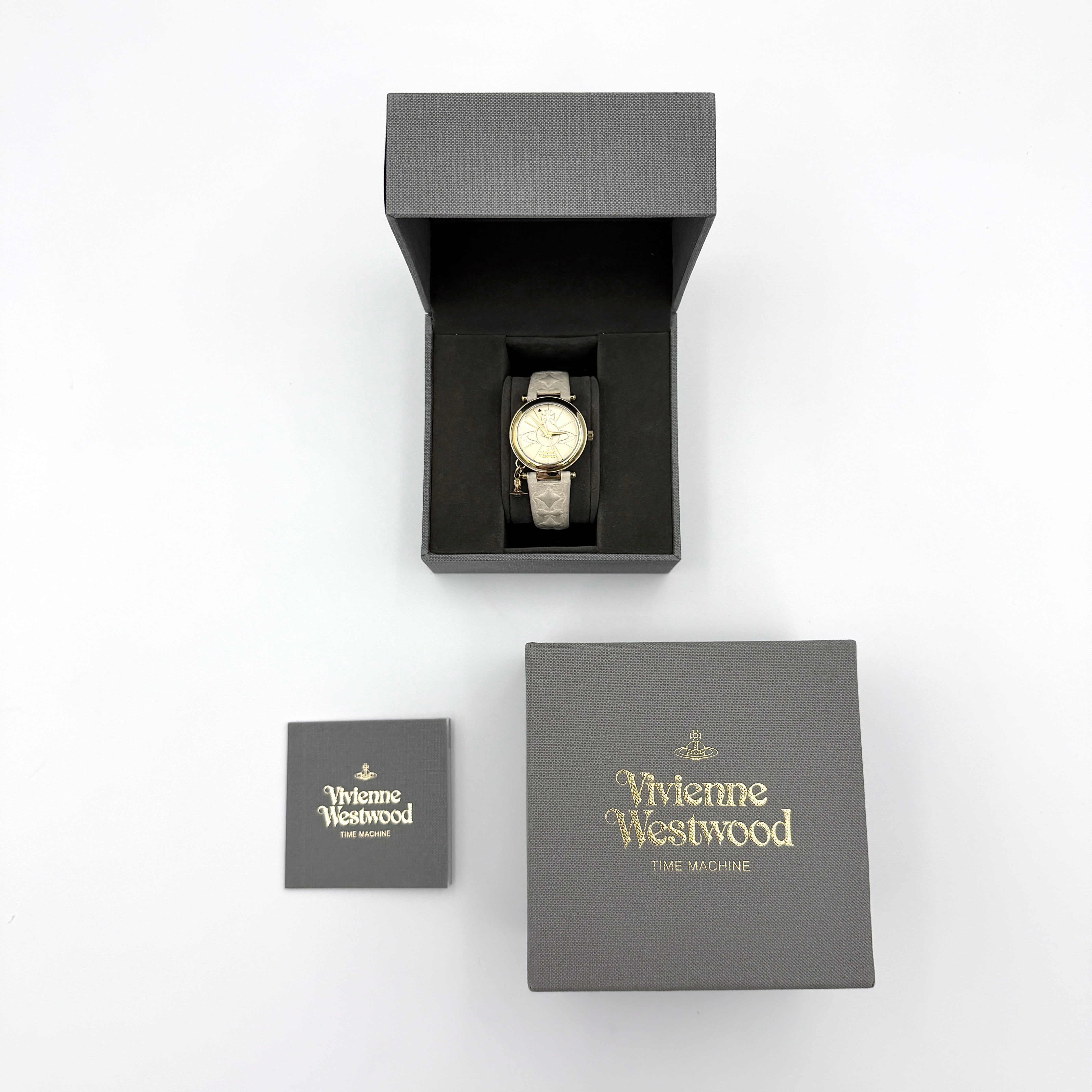 Vivienne Westwood Orb VV006WHWH Watch Gold/Beige