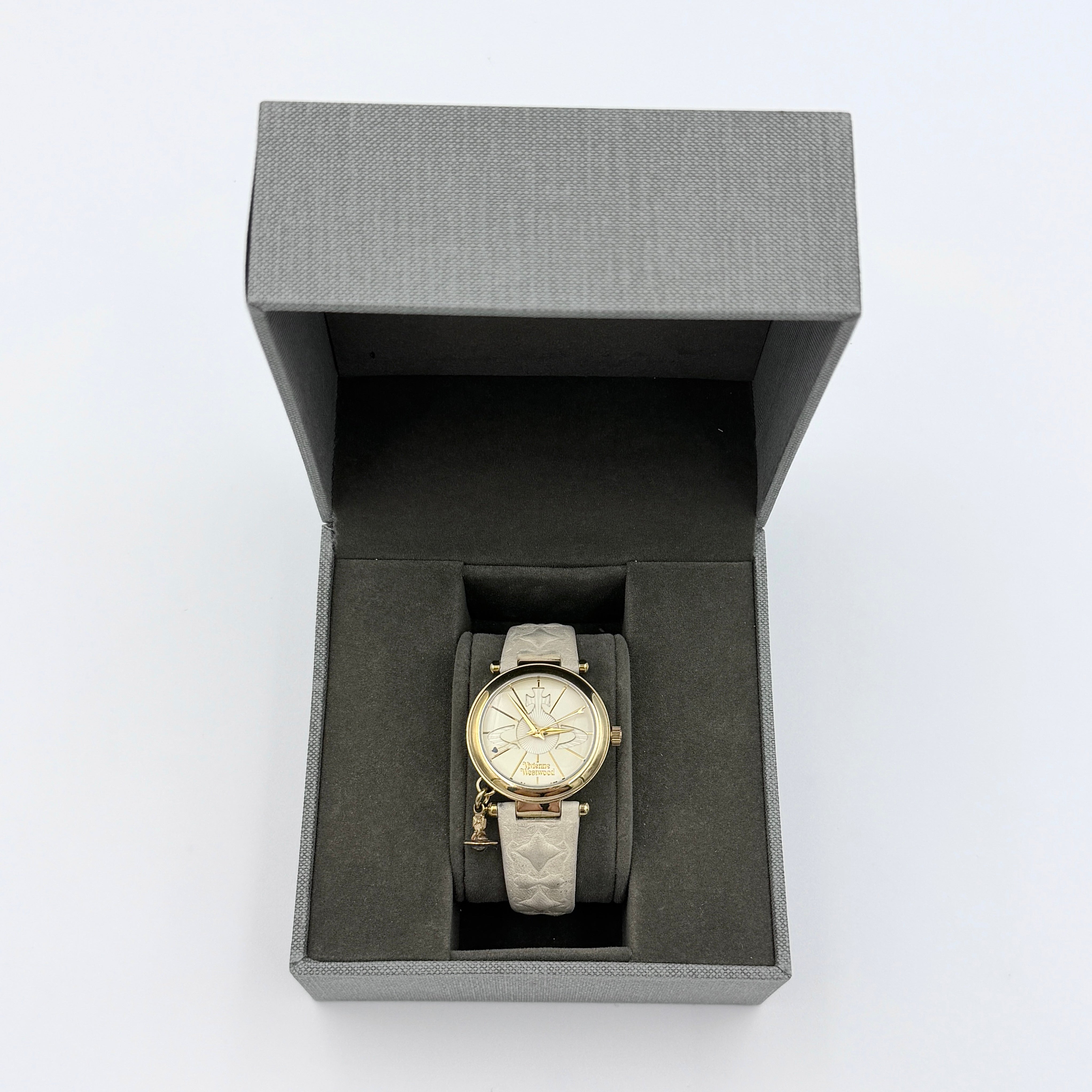 Vivienne Westwood Orb VV006WHWH Watch Gold/Beige