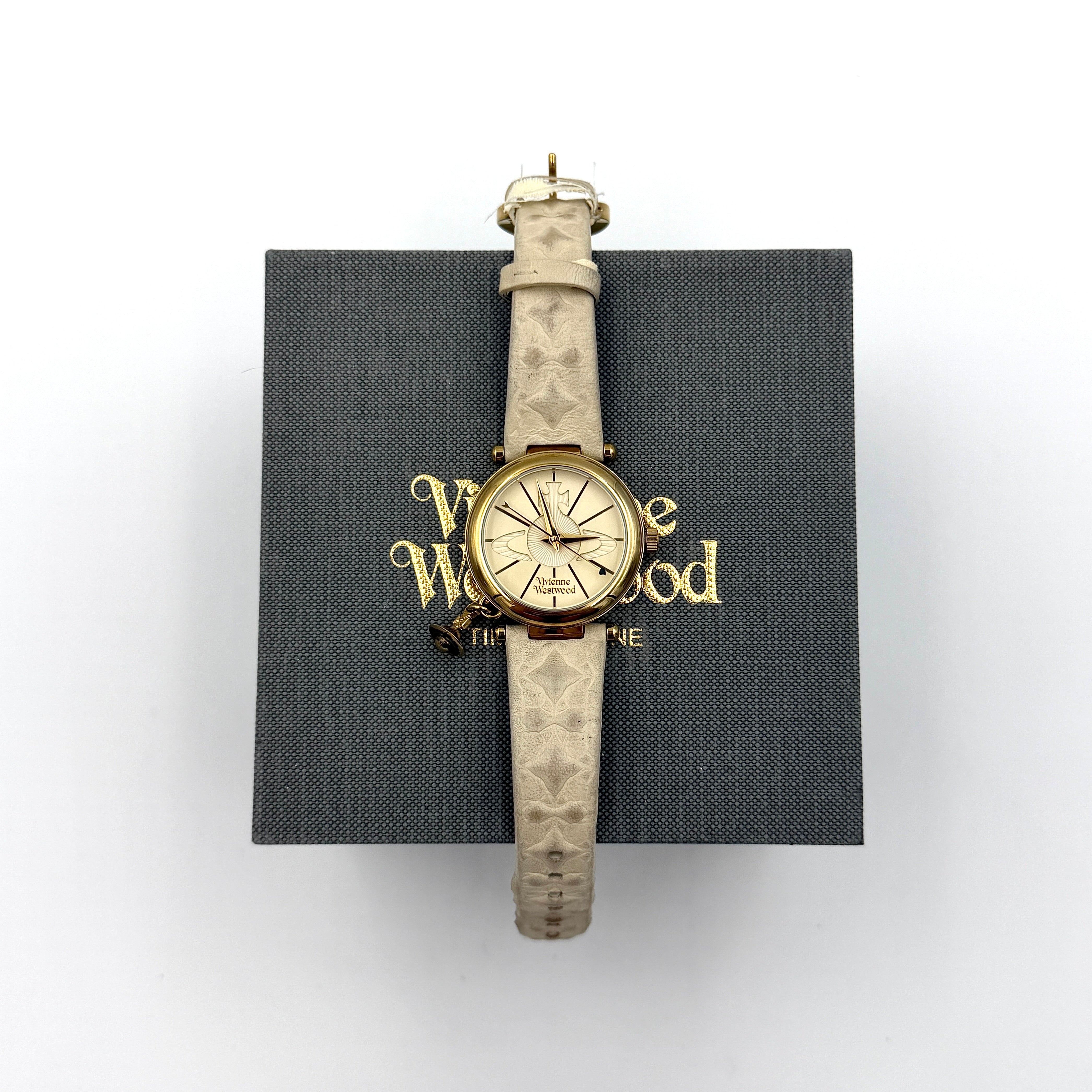Vivienne Westwood Orb VV006WHWH Watch Gold/Beige