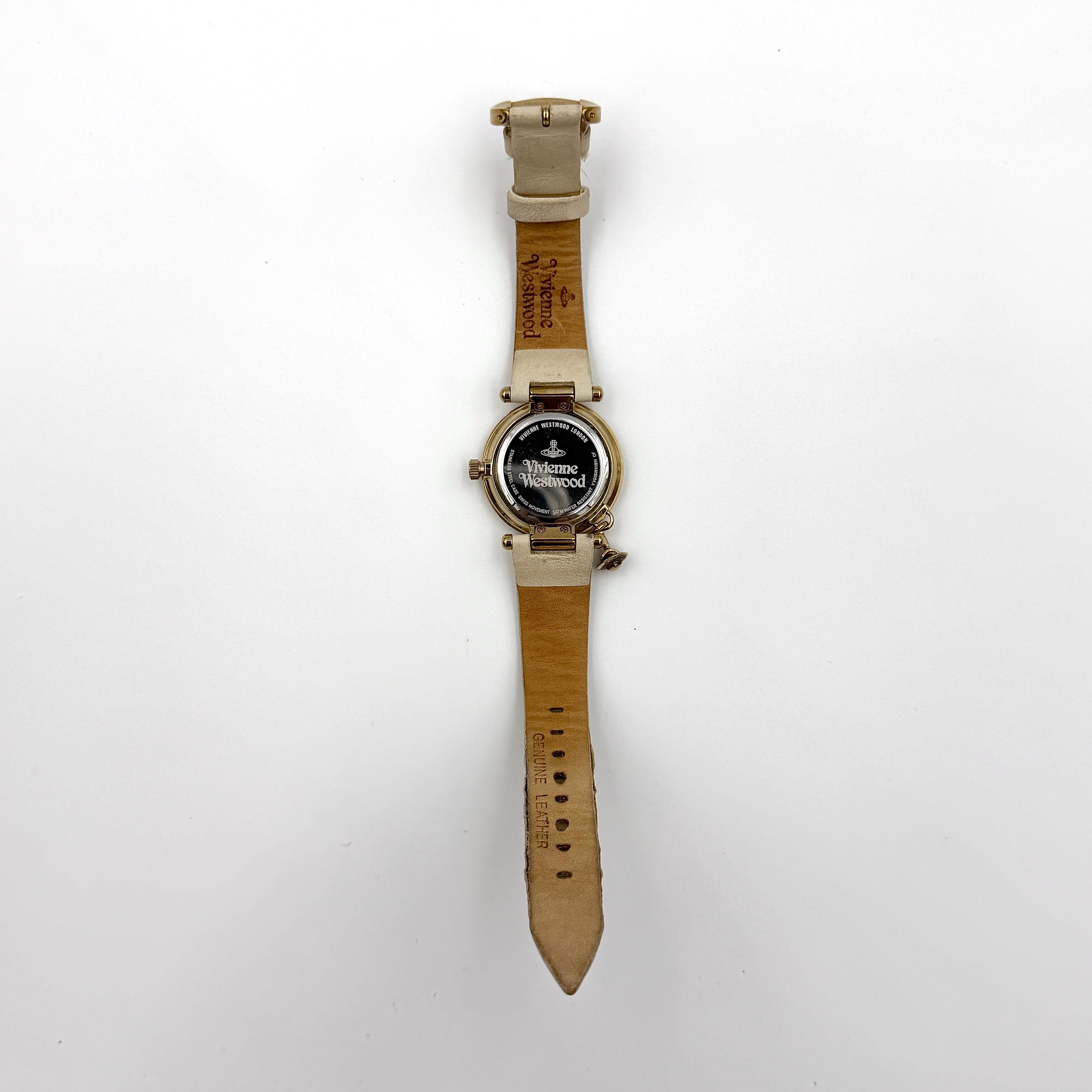 Vivienne Westwood Orb VV006WHWH Watch Gold/Beige