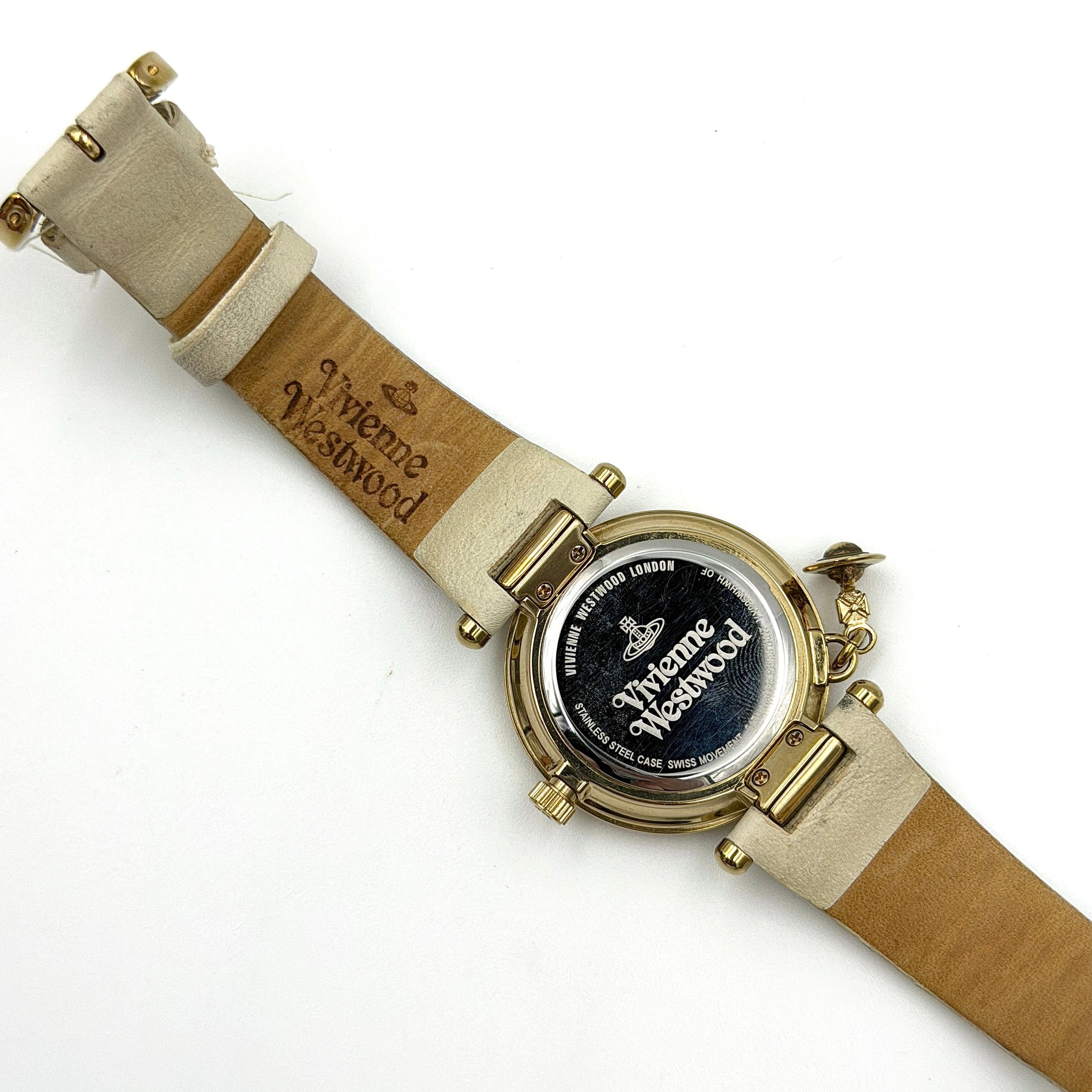 Vivienne Westwood Orb VV006WHWH Watch Gold/Beige