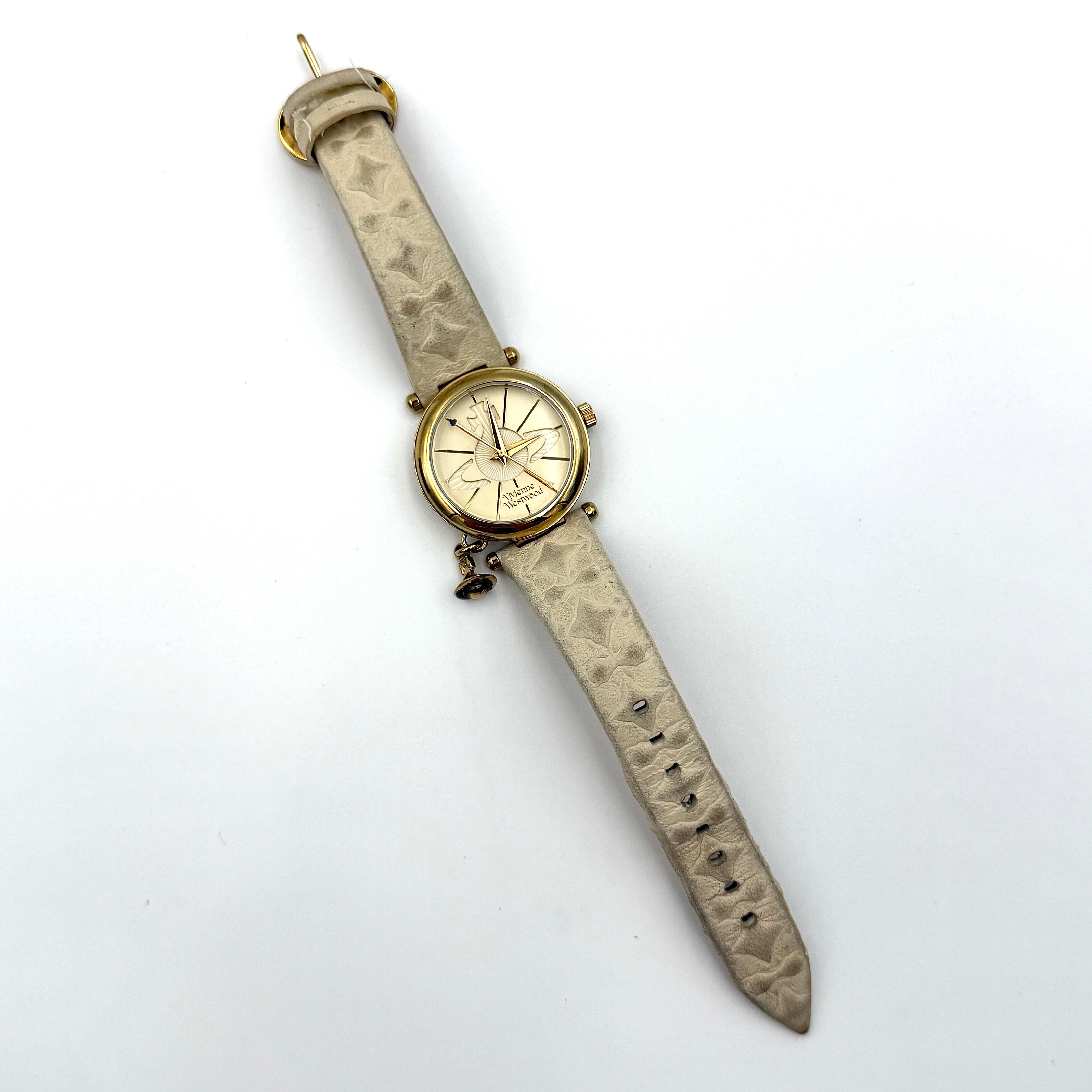 Vivienne Westwood Orb VV006WHWH Watch Gold/Beige