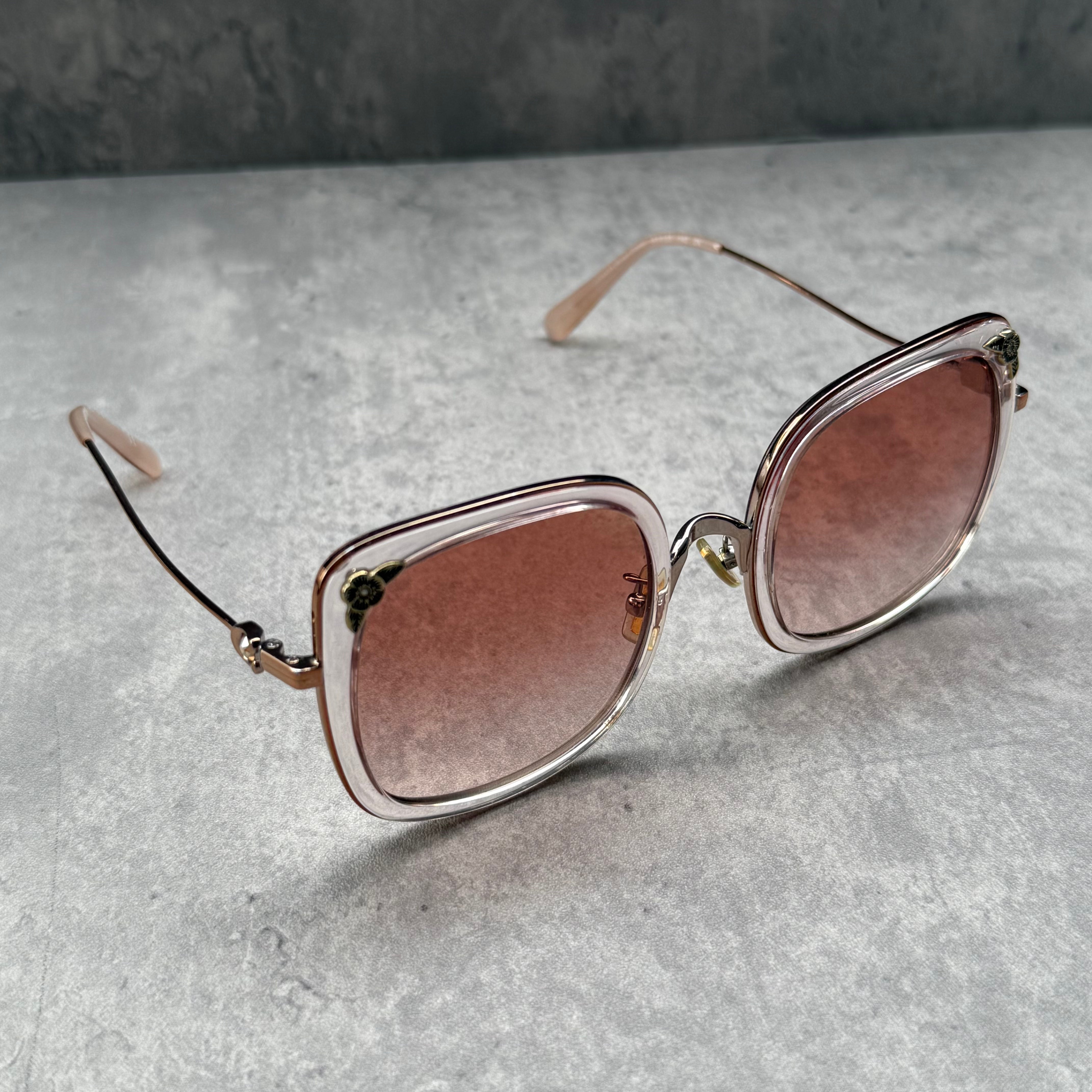 Coach Vintage Sunglasses Rose Gold/Pink