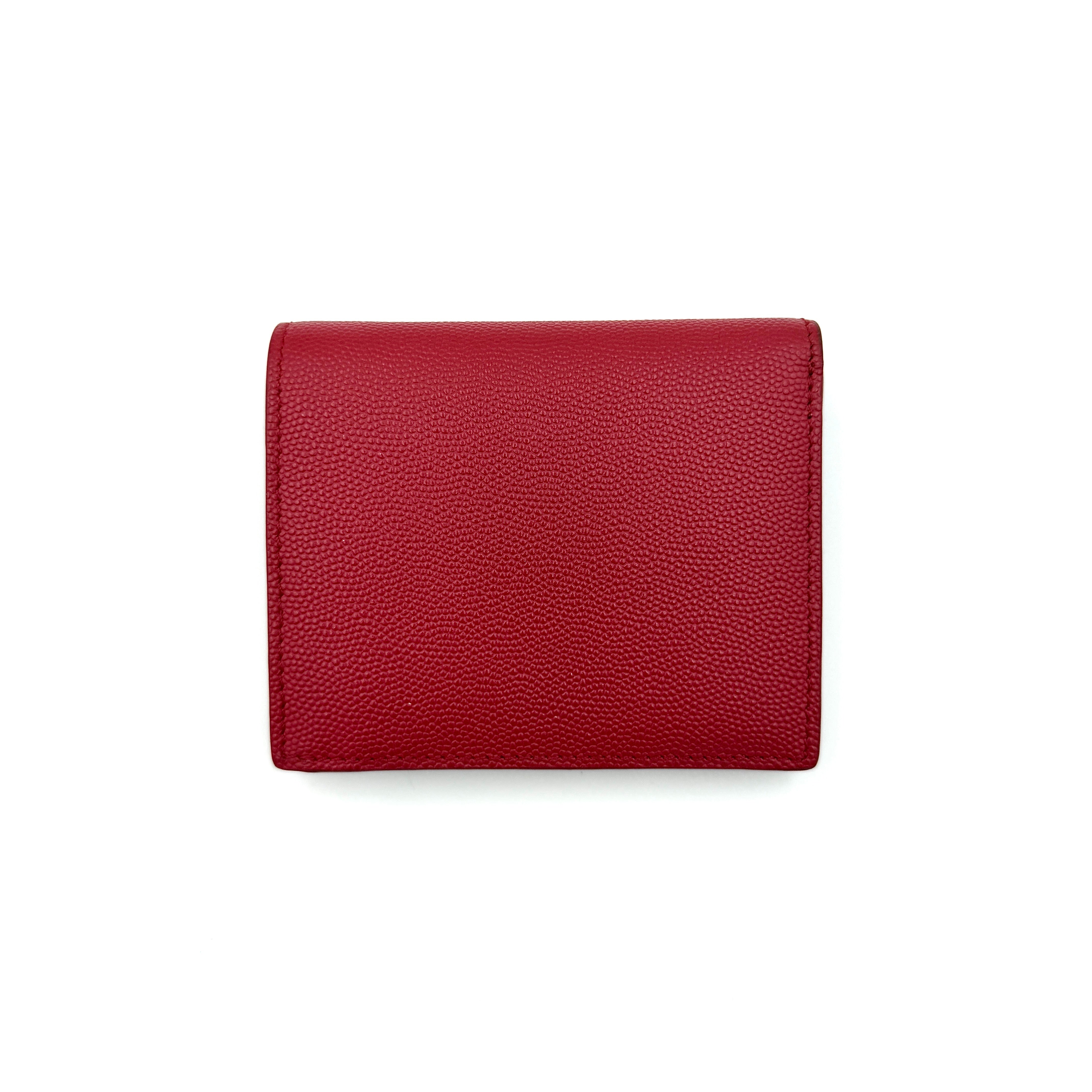 Vivienne Westwood Silver Orb Wallet Red