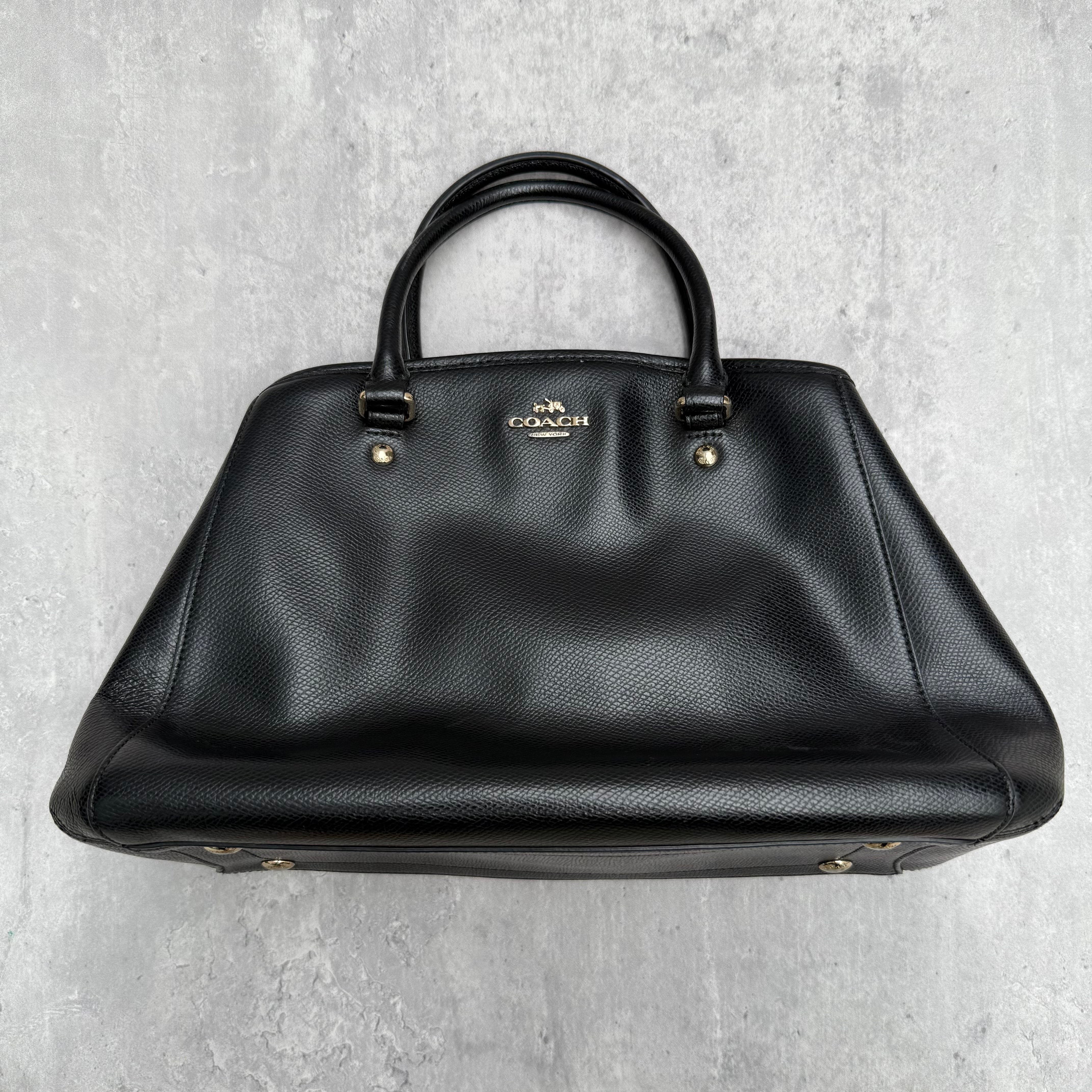 Coach Margot Carryall HandBag Black