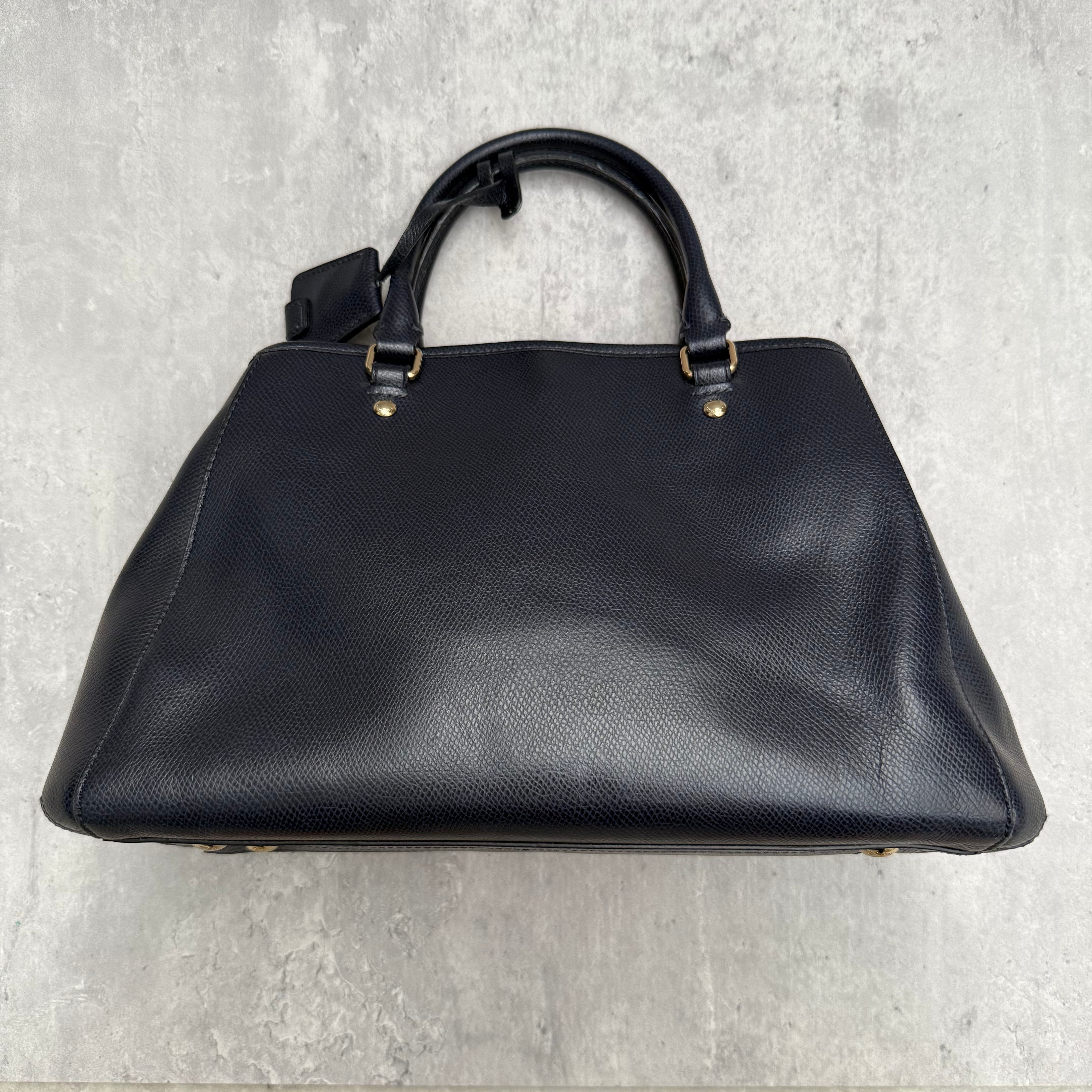 Coach Margot Carryall HandBag Navy Blue