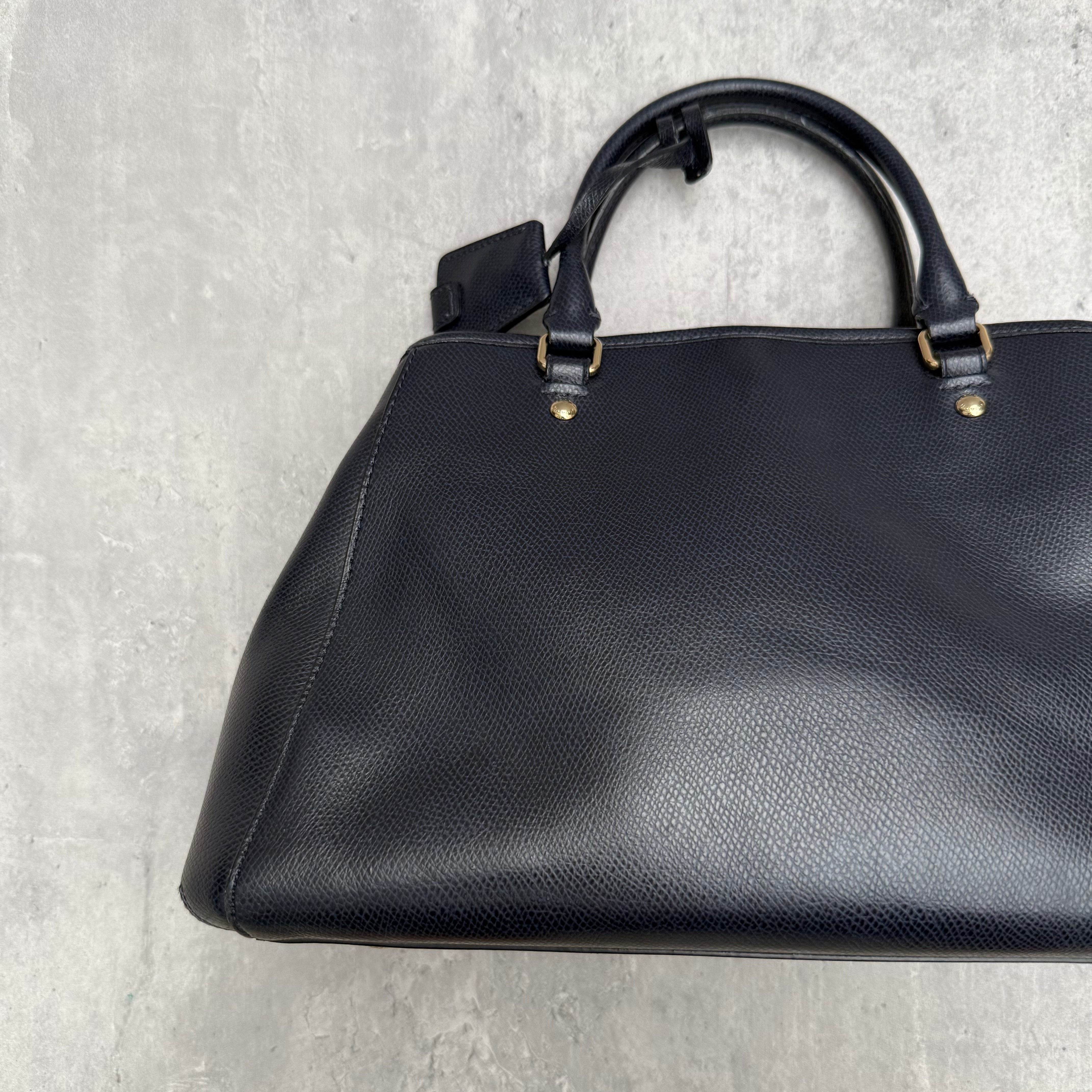 Coach Margot Carryall HandBag Navy Blue