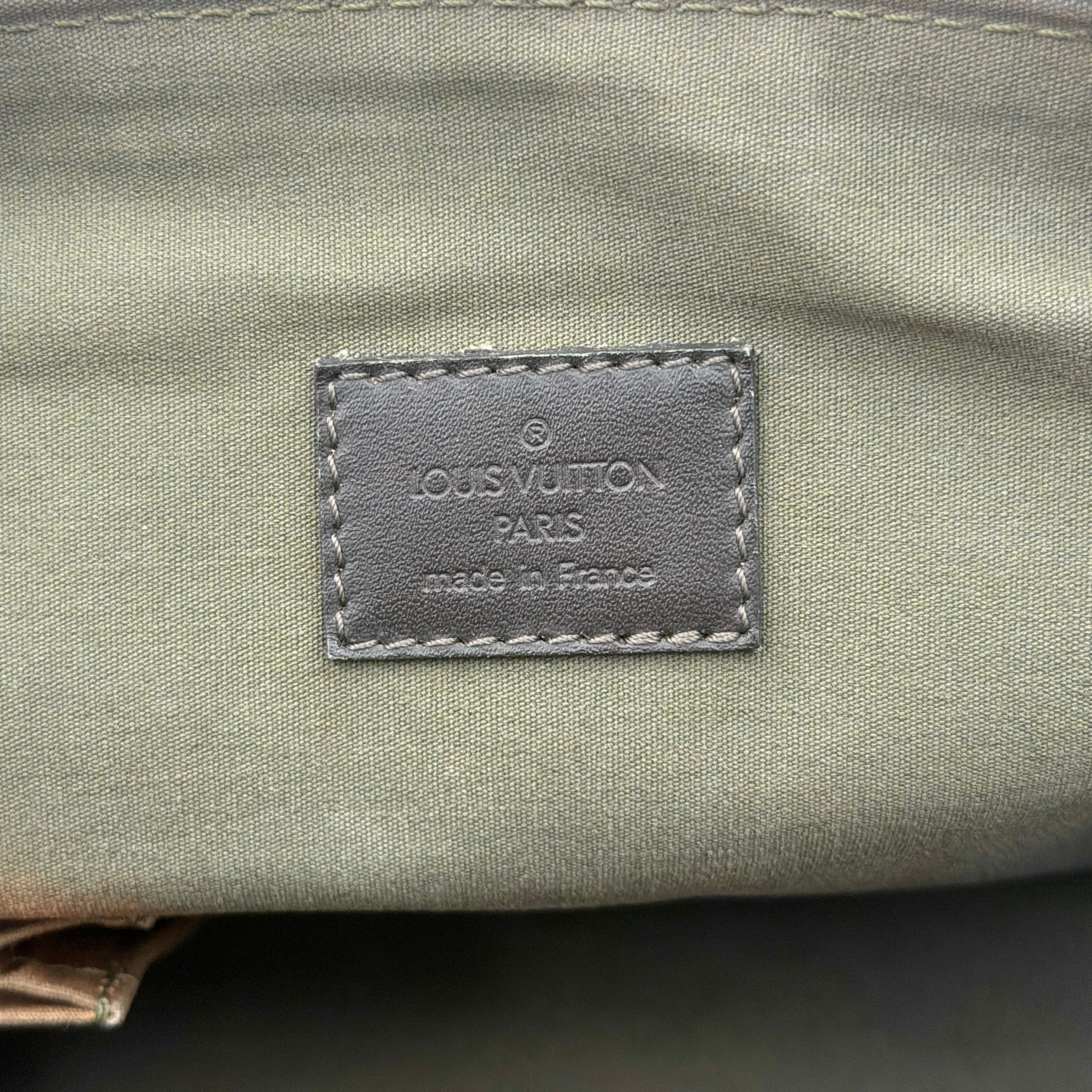 Louis Vuitton Monogram Mini Lin Marie Kate Handbag Green