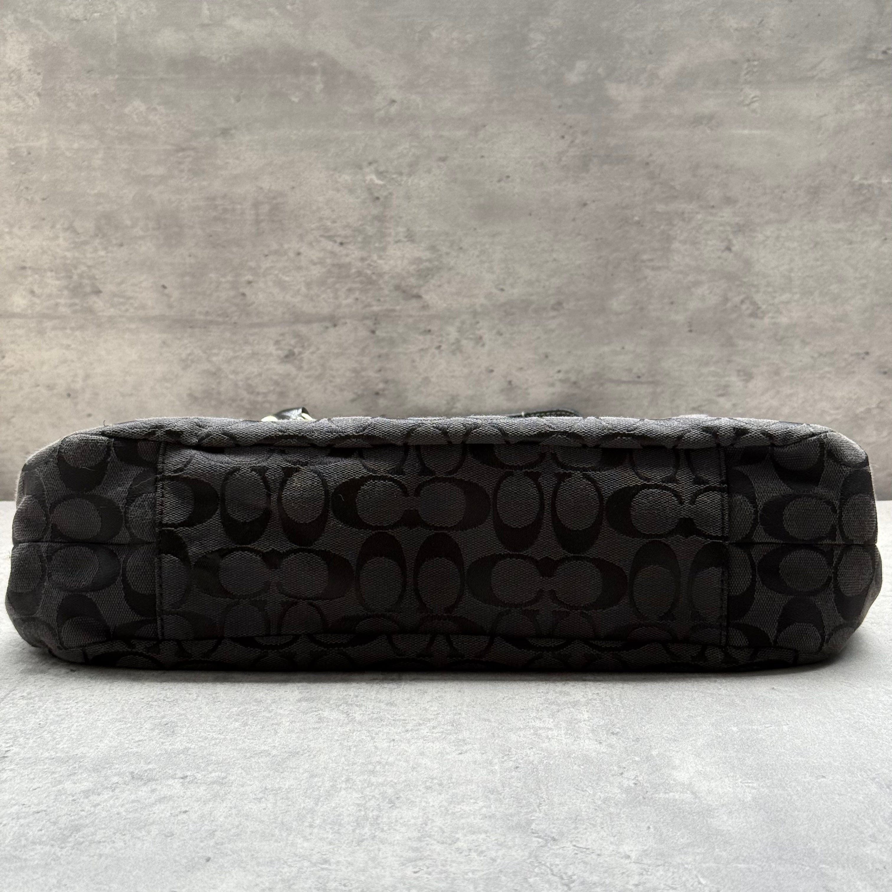 Coach Y2K Soho Hobo Buckle ShoulderBag Black