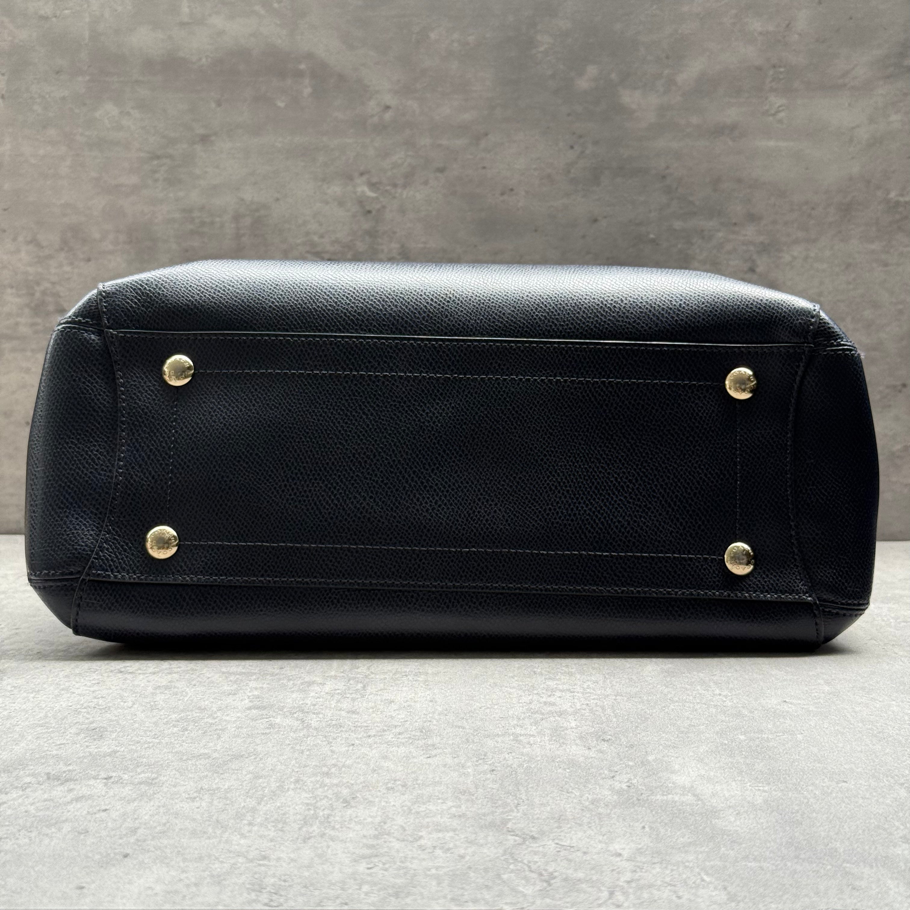 Coach Margot Carryall HandBag Navy Blue