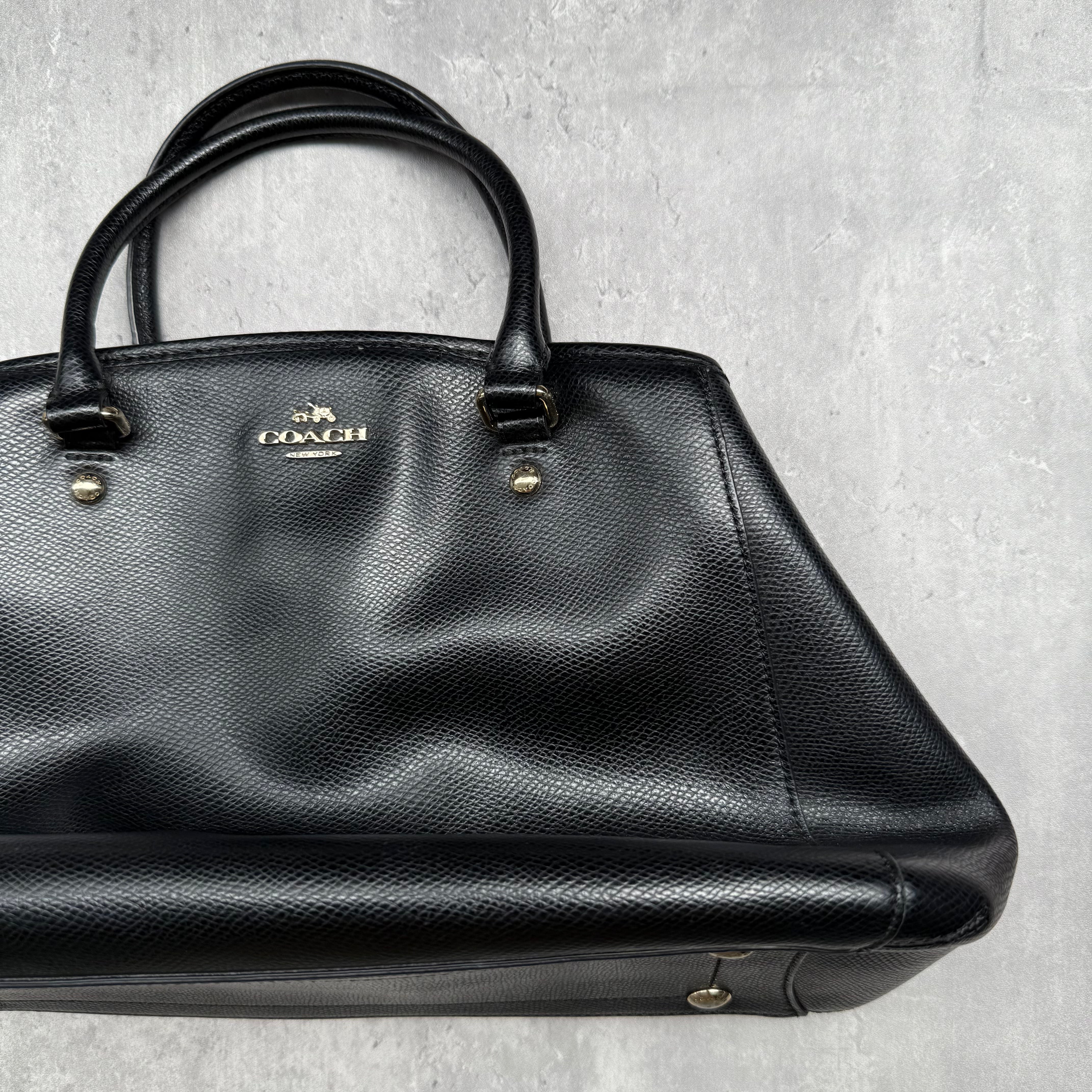 Coach Margot Carryall HandBag Black