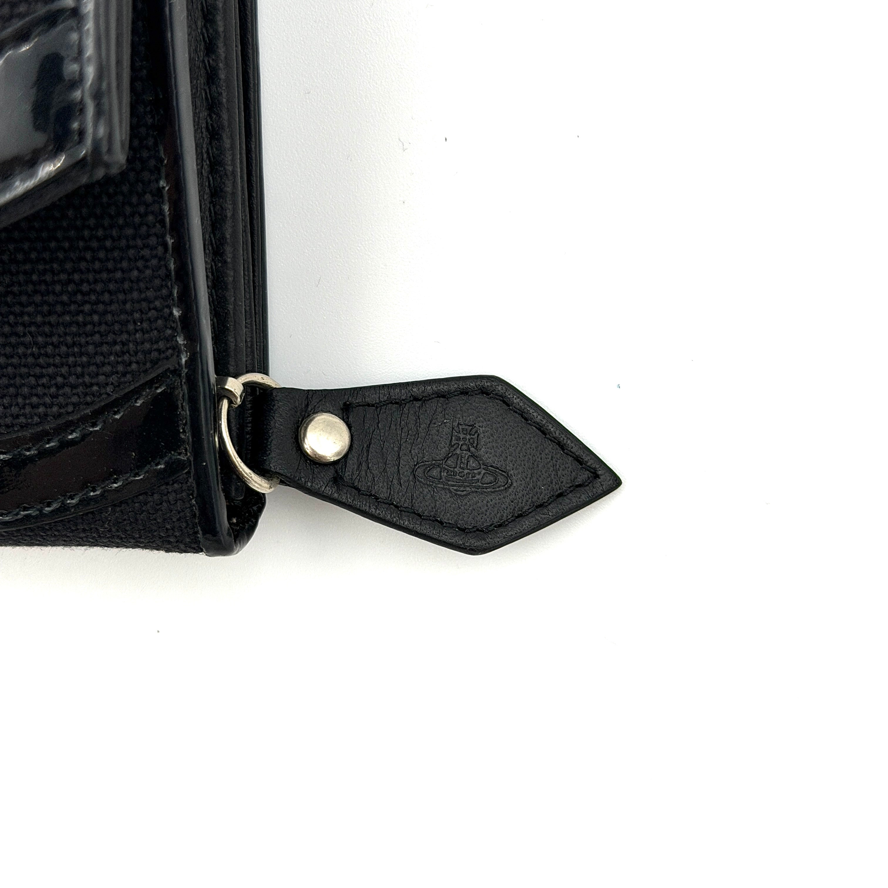 Vivienne Westwood Orb Compact Wallet Black