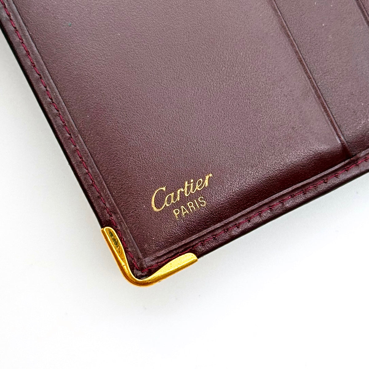 Cartier Must de Cartier Bifold Long Wallet Burgundy