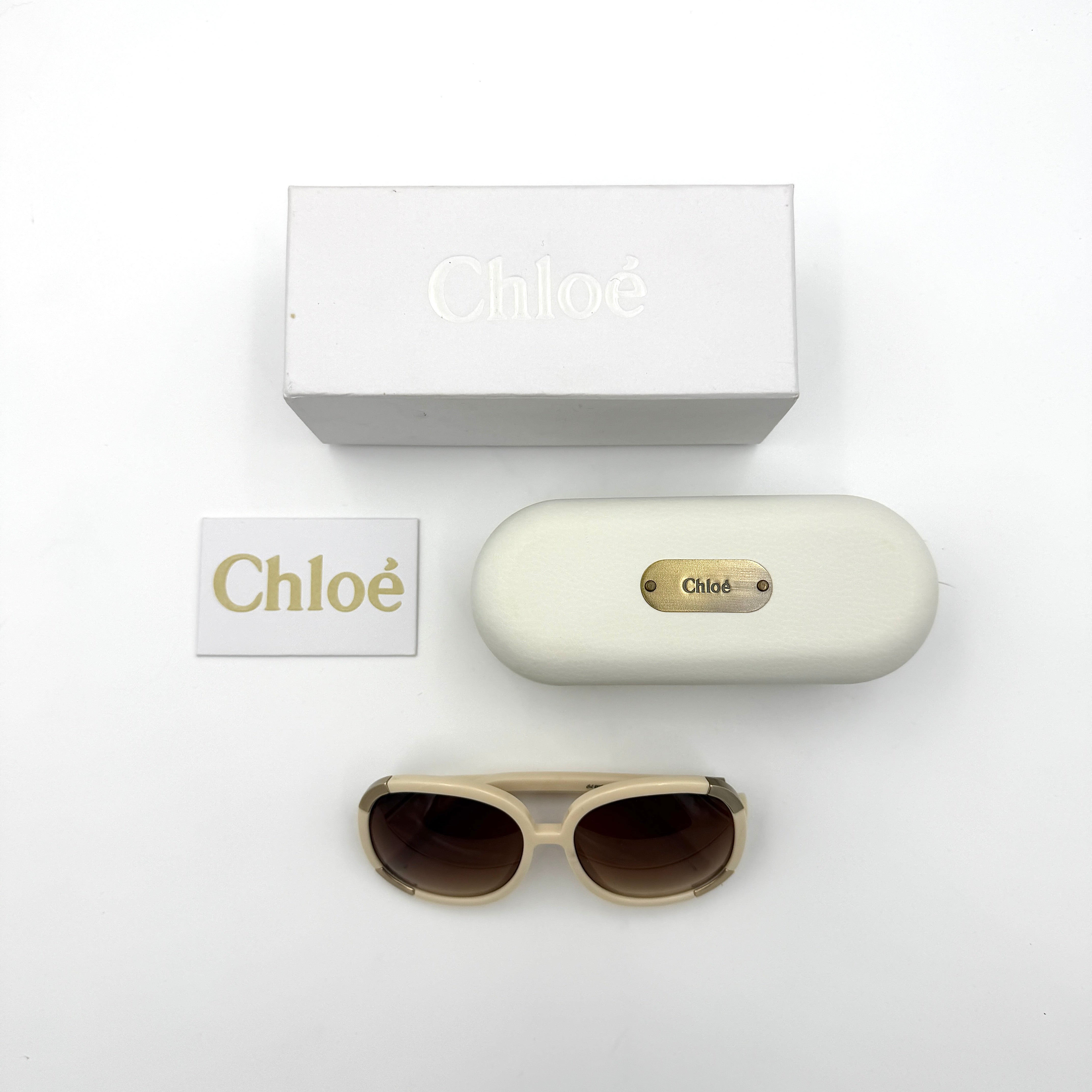 Chloe CL2119 Sunglasses Ivory