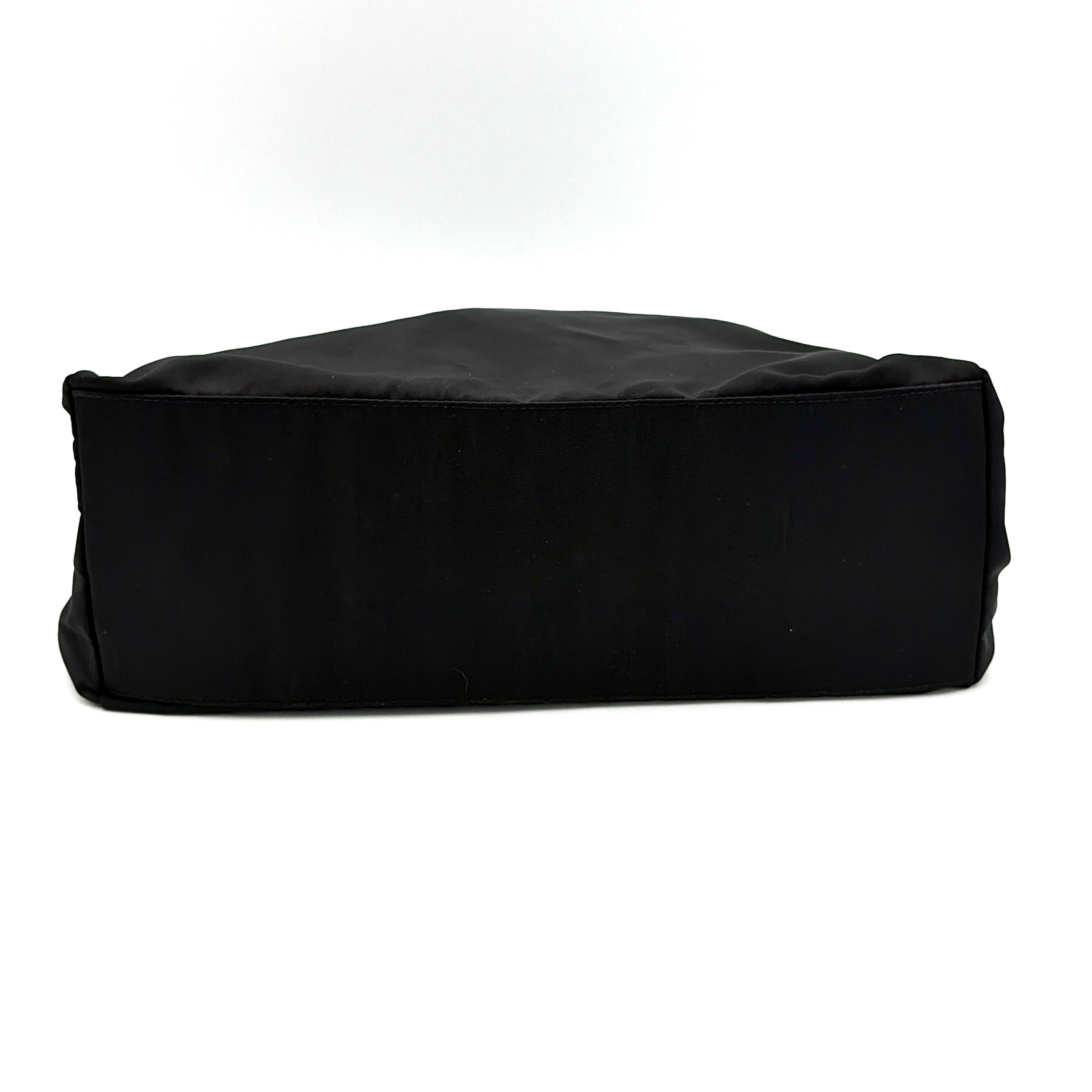 Prada Tessuto Nylon City Tote Bag Black